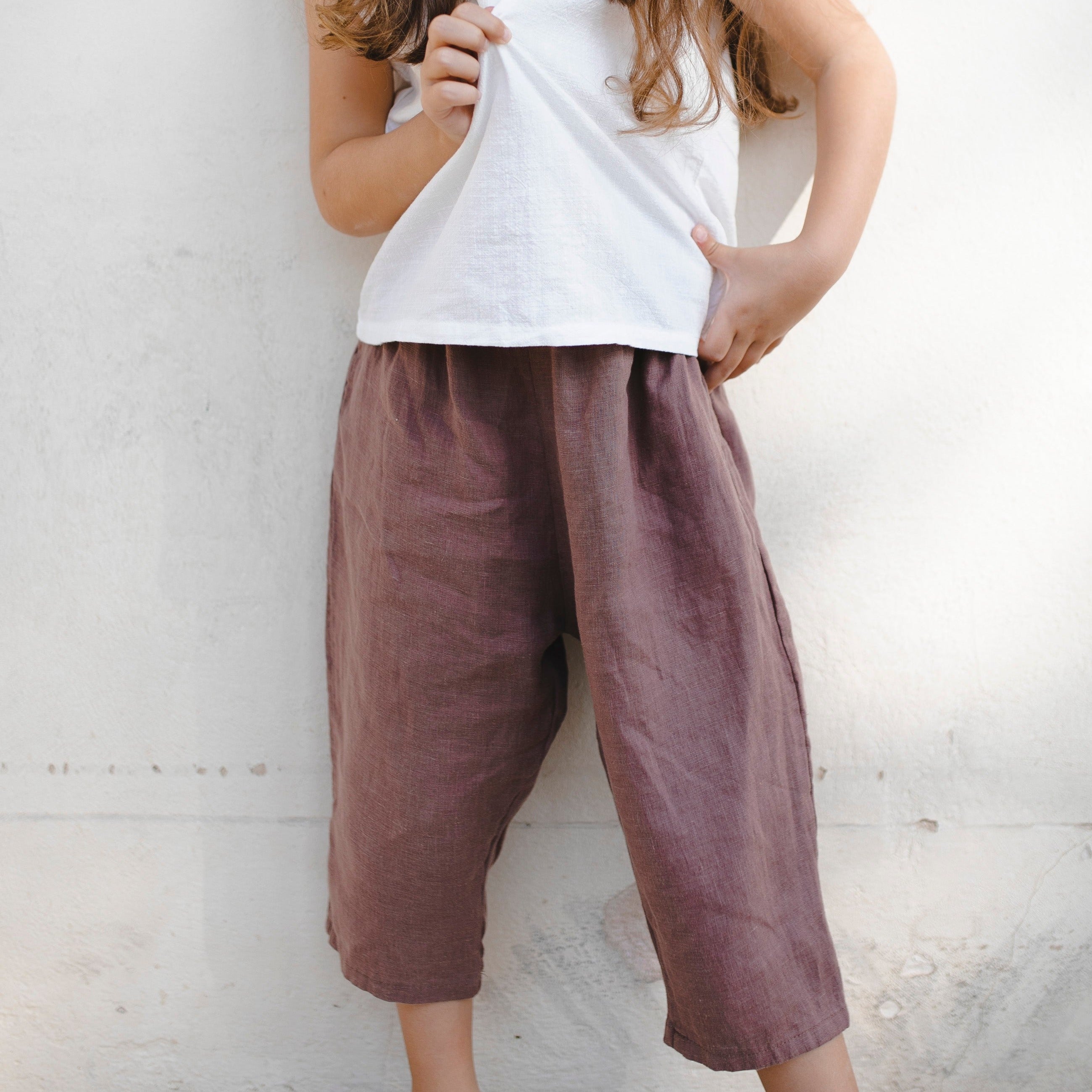 Linen pants "Lulu" - PaPeony