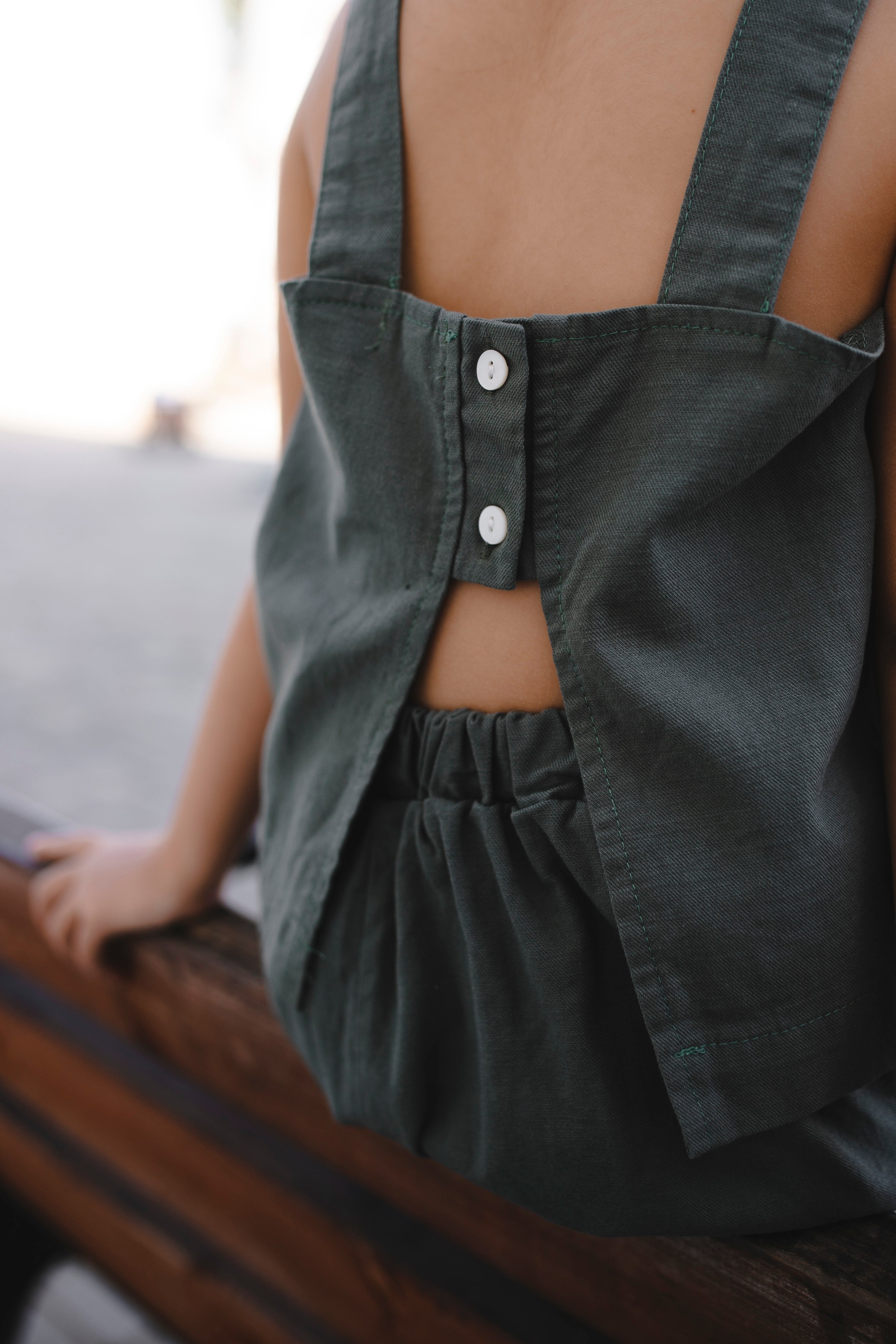 Open back top "Louis" (terracotta) - PaPeony