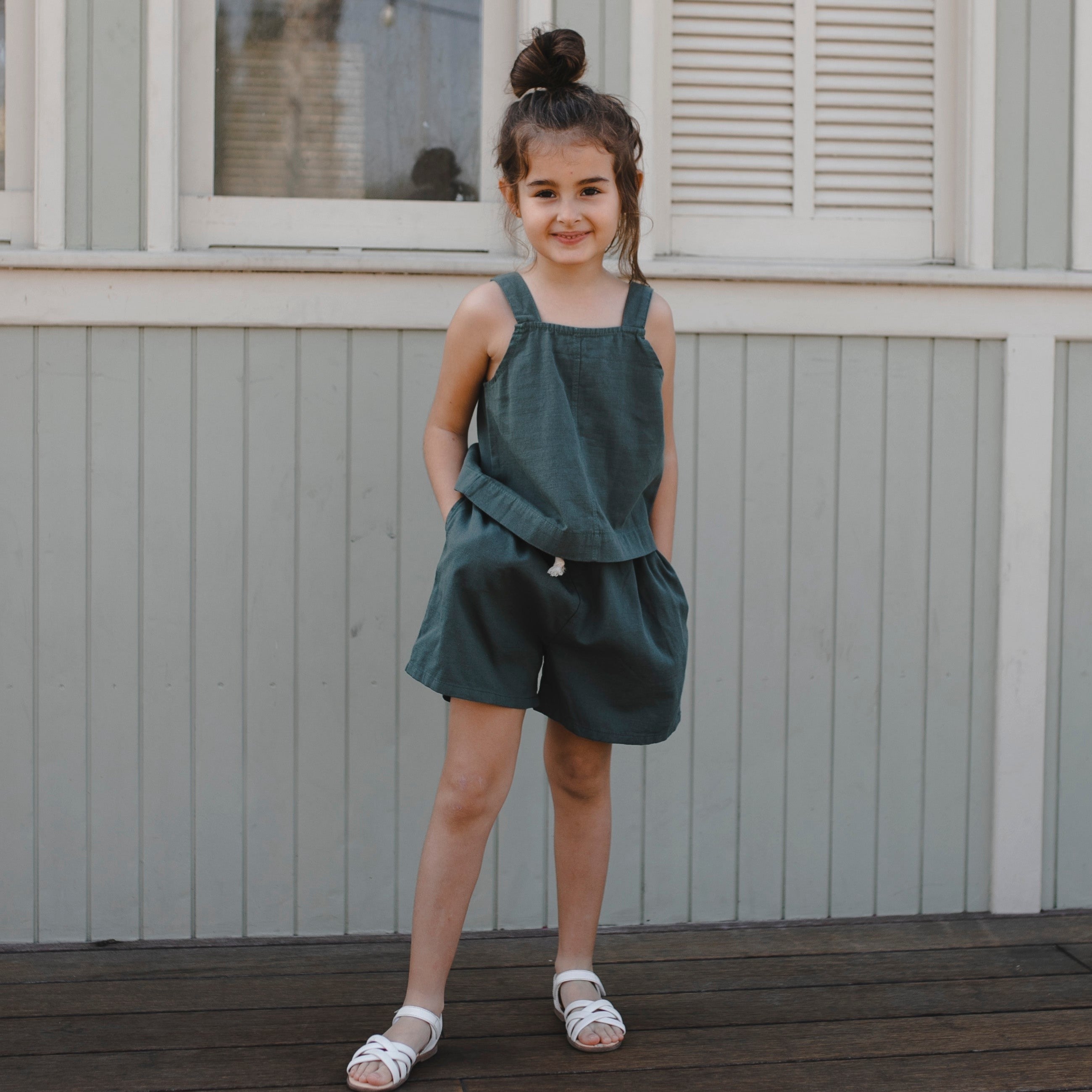 Open back top "Louis" (terracotta) - PaPeony