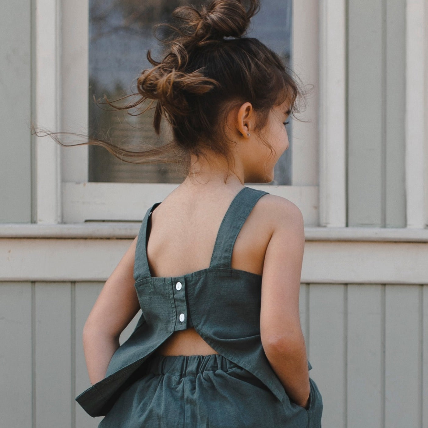 Open back top "Louis" (terracotta) - PaPeony