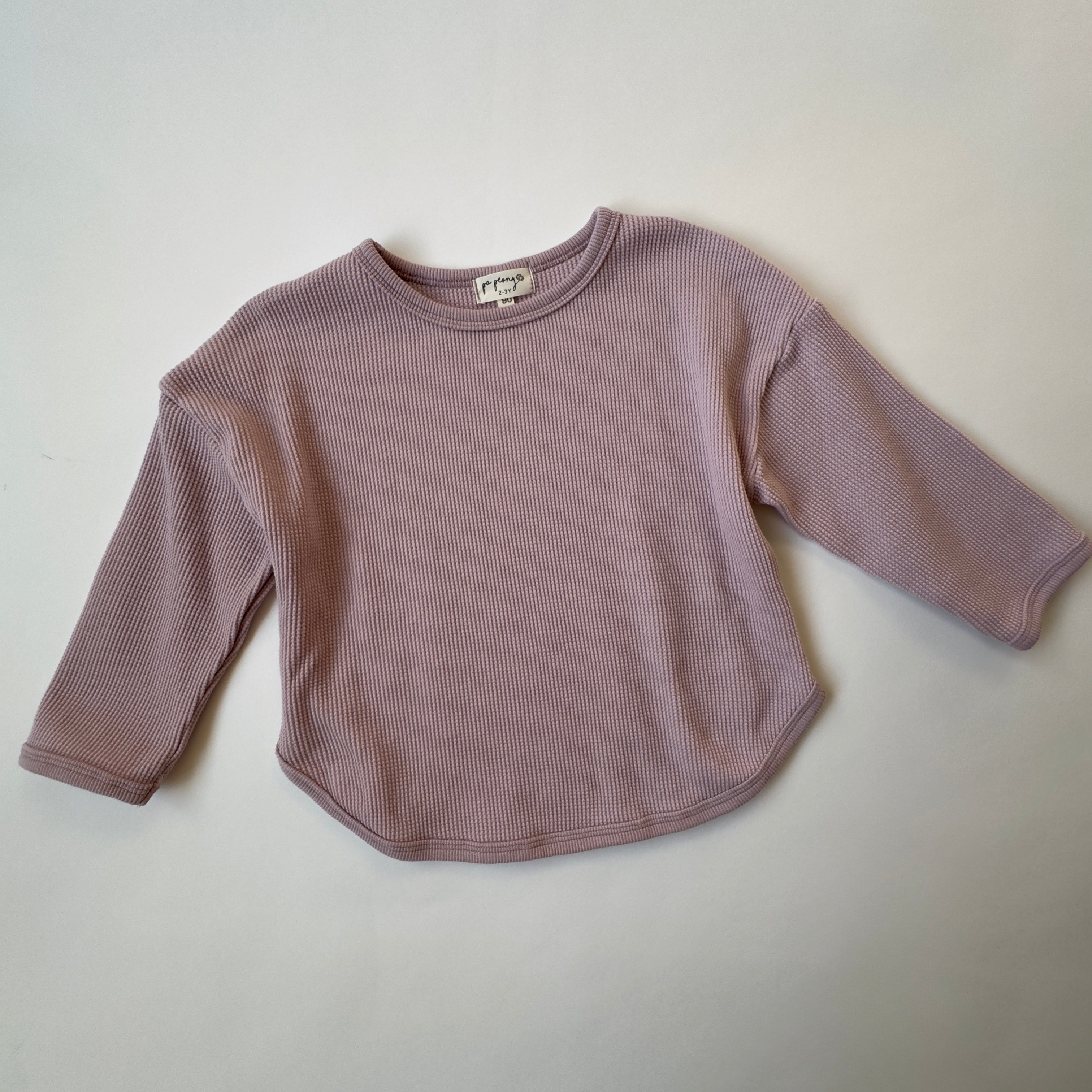 Waffle sweatshirt "Lis" - PaPeony