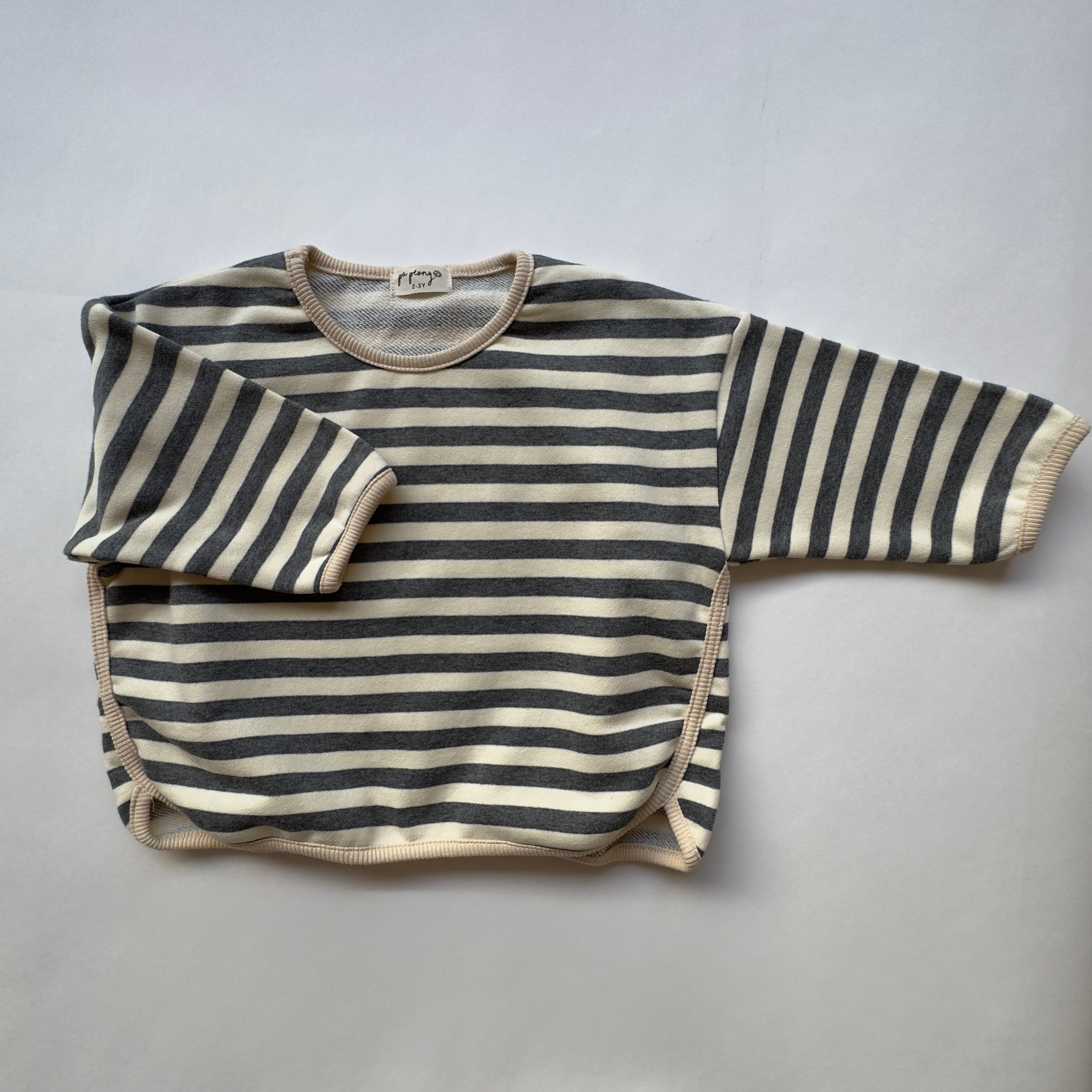 Striped sweatshirt "Nomi" - PaPeony