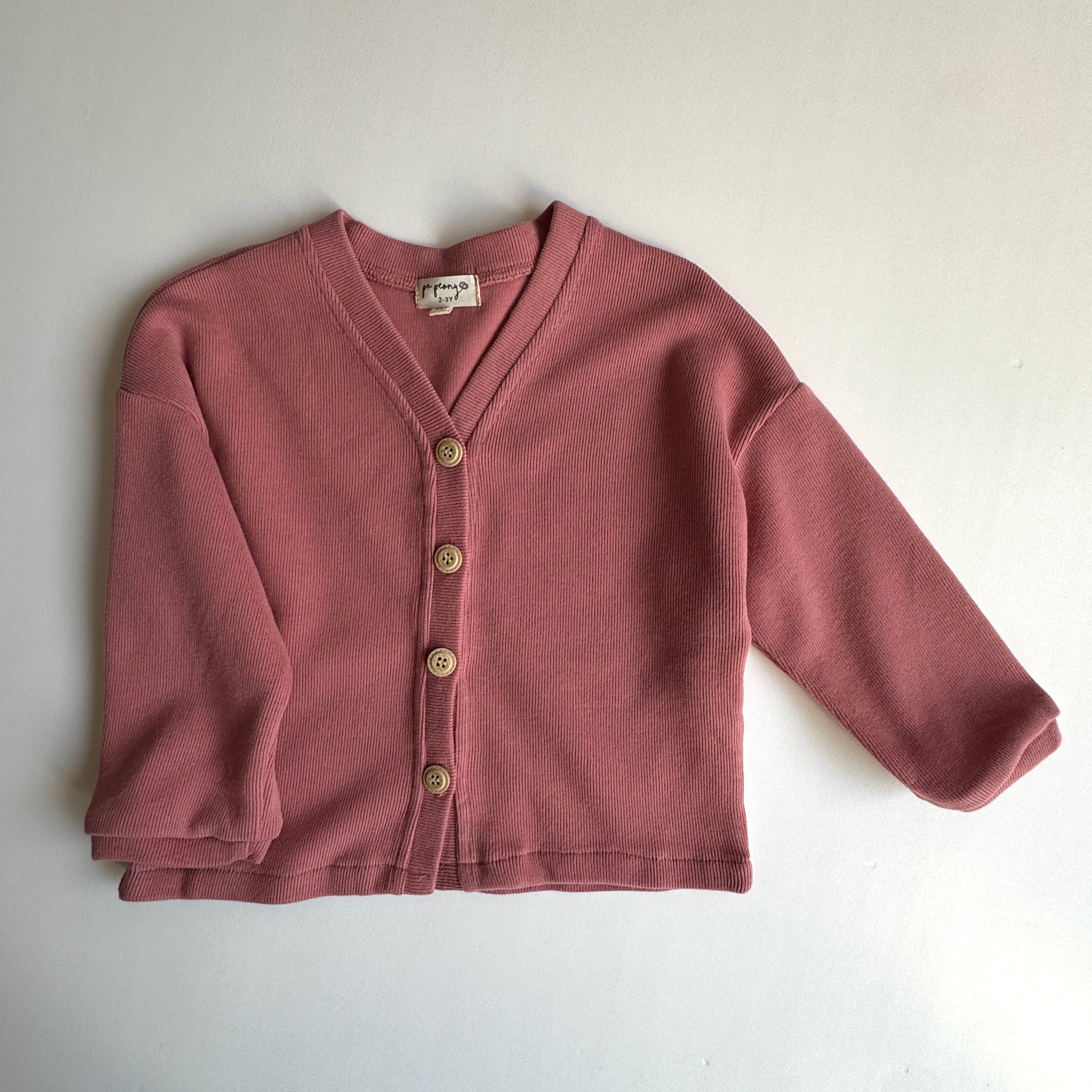 Knit-fabric cardigan "Ella" - PaPeony