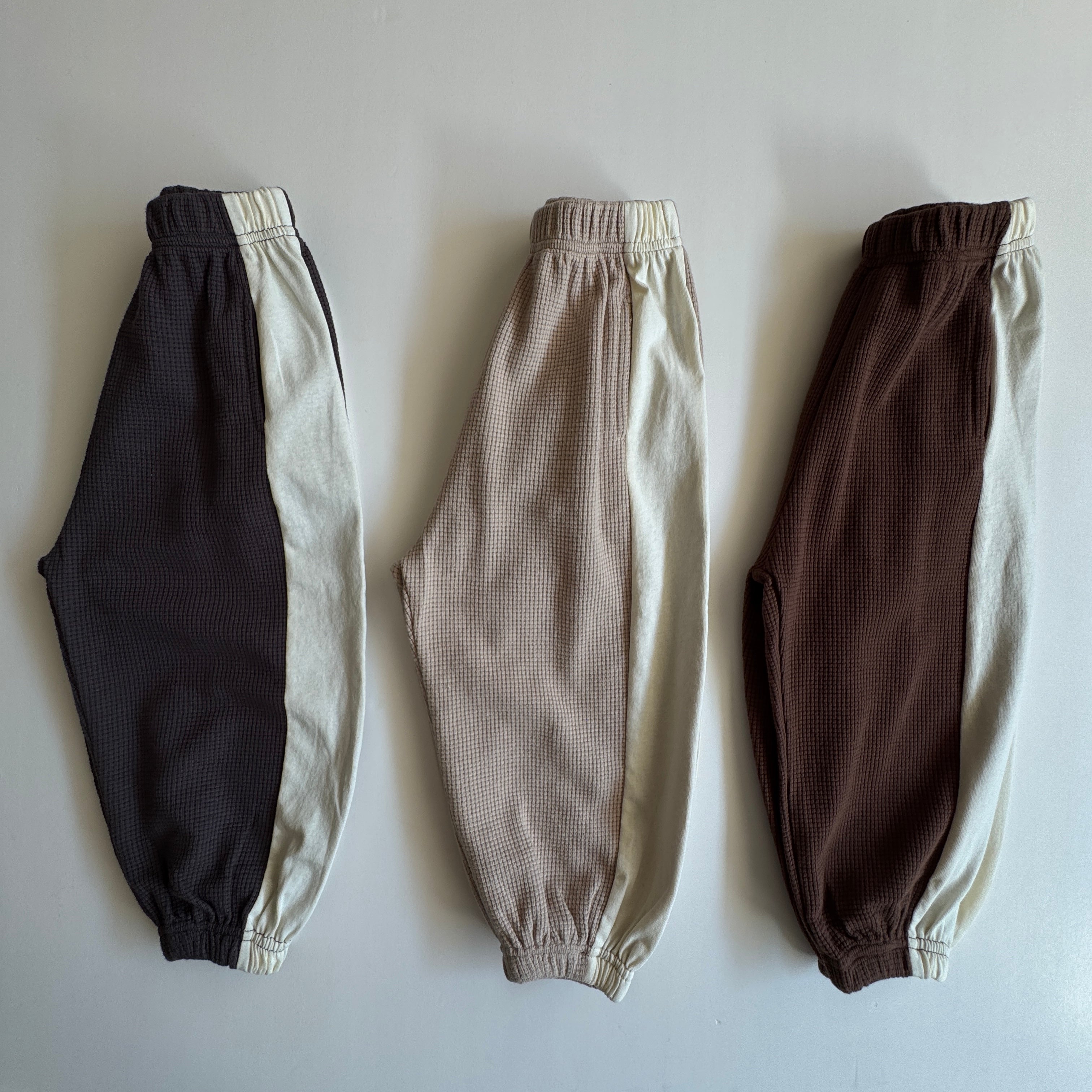 Waffle jogger pants "Brooklyn" - PaPeony