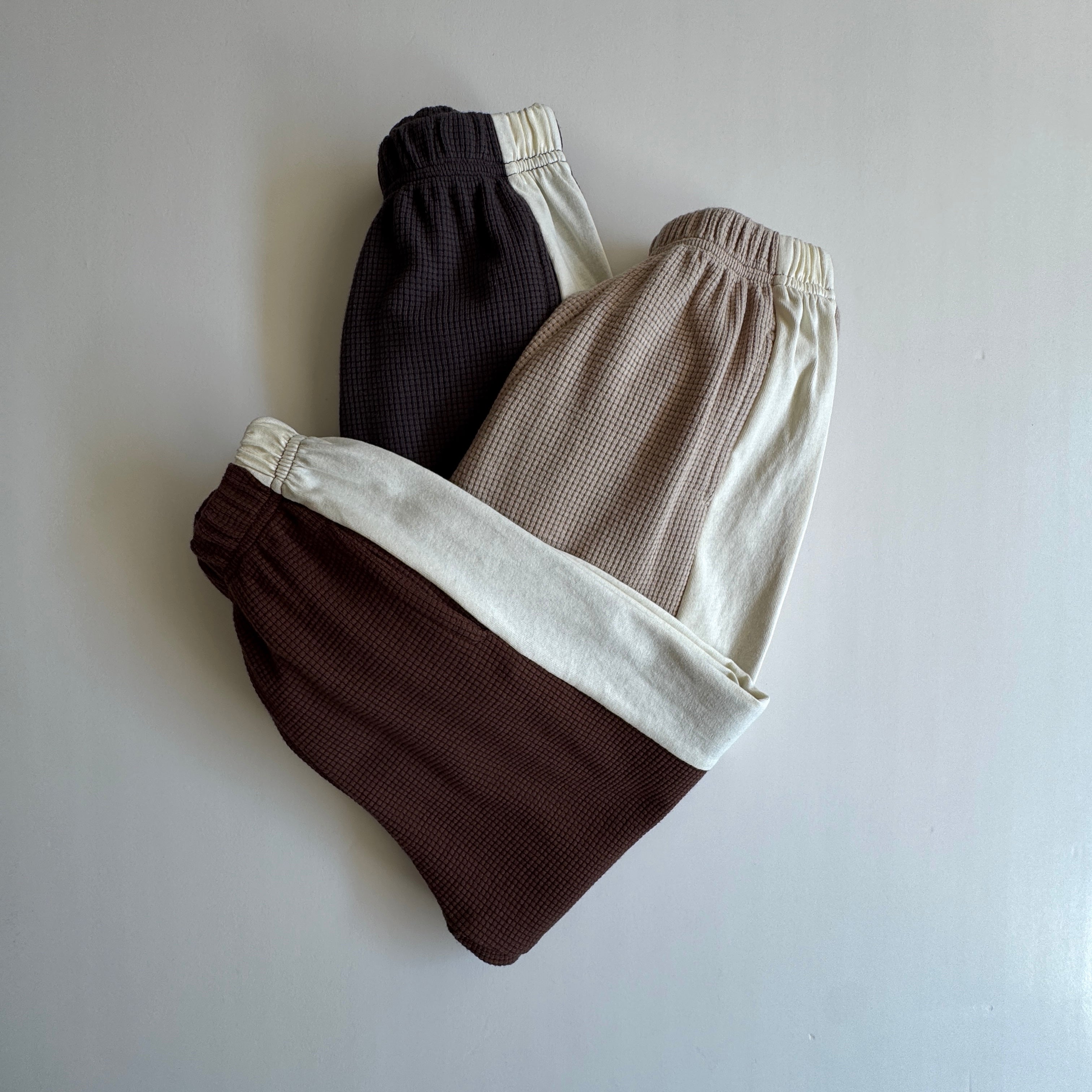 Waffle jogger pants "Brooklyn" - PaPeony