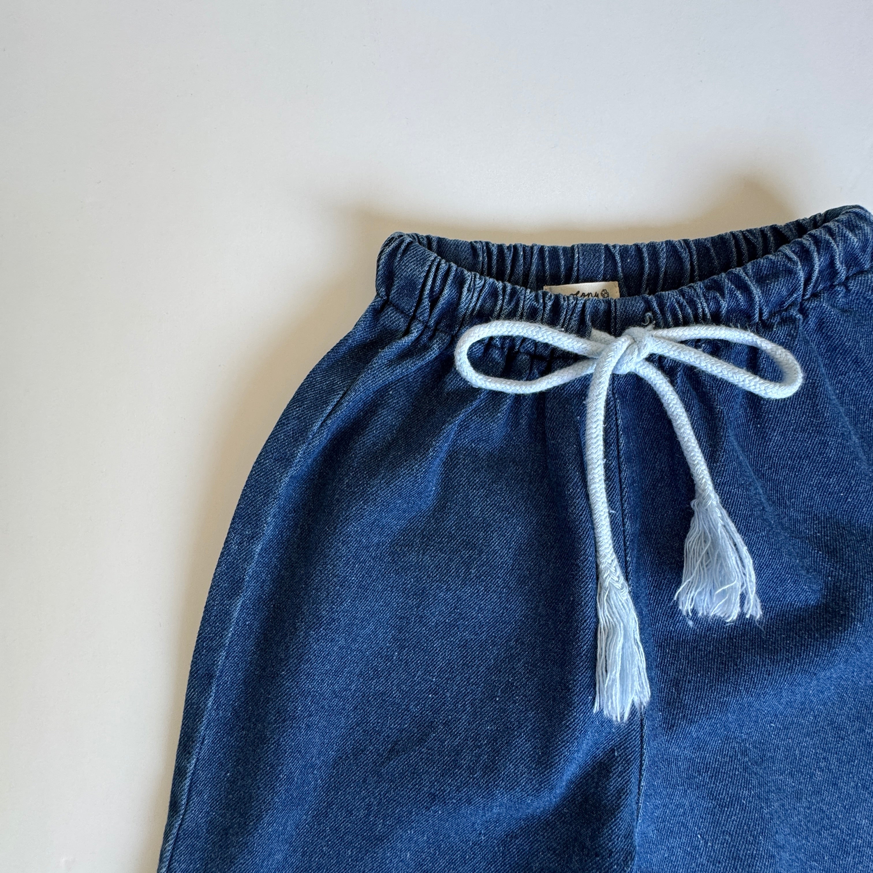 Jogger denim pants "Leo" - PaPeony