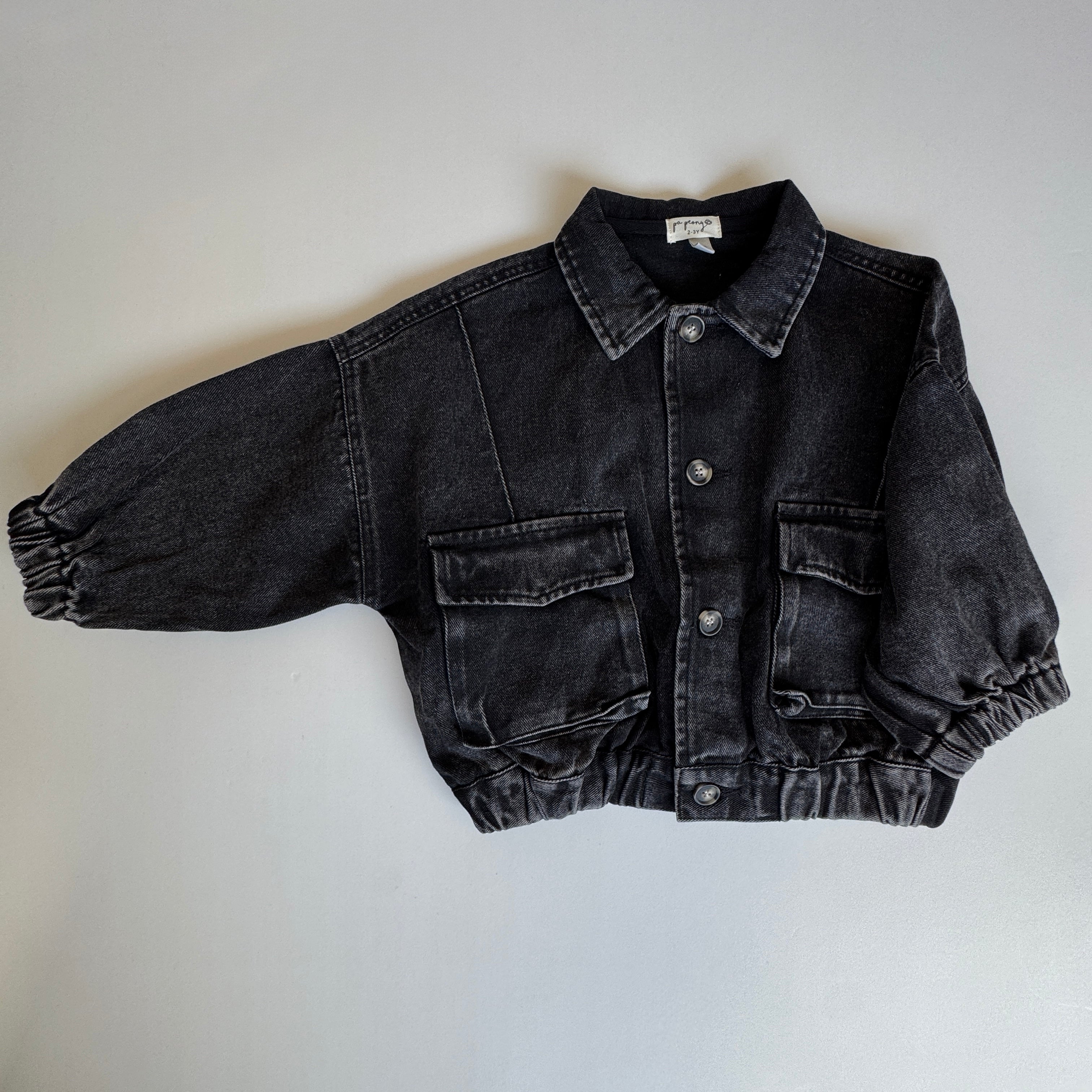Jacket BOMBER denim "Morgan" - PaPeony