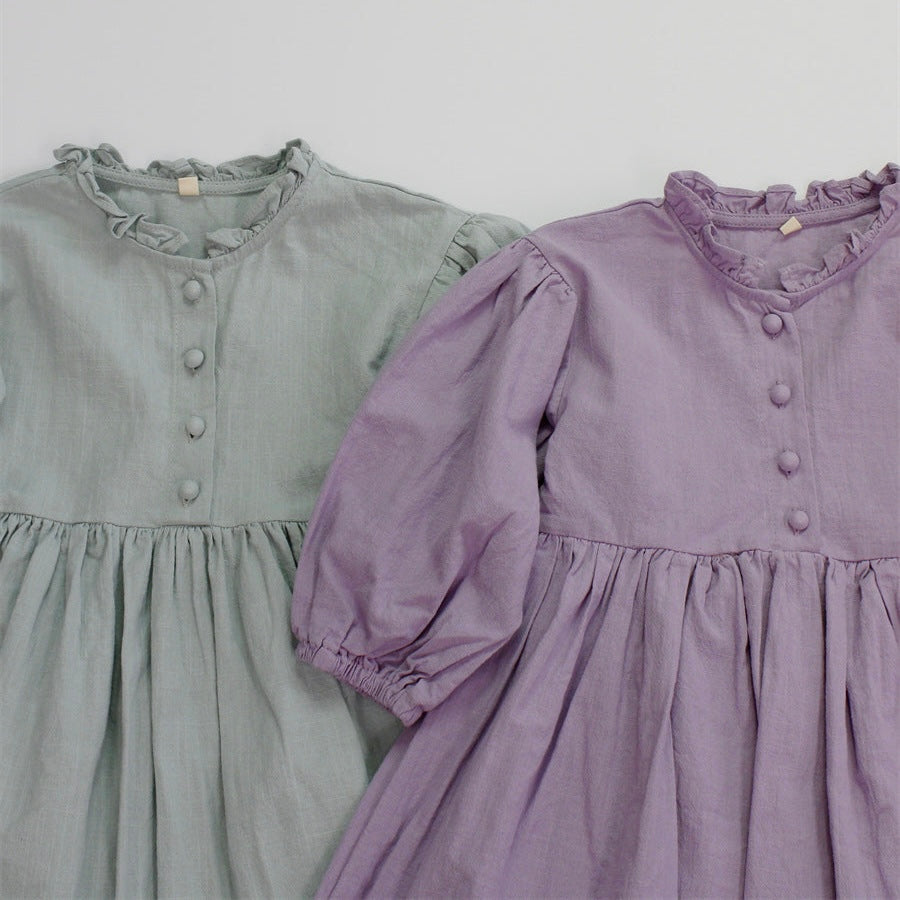 Victorian linen dress "Kerry" - PaPeony