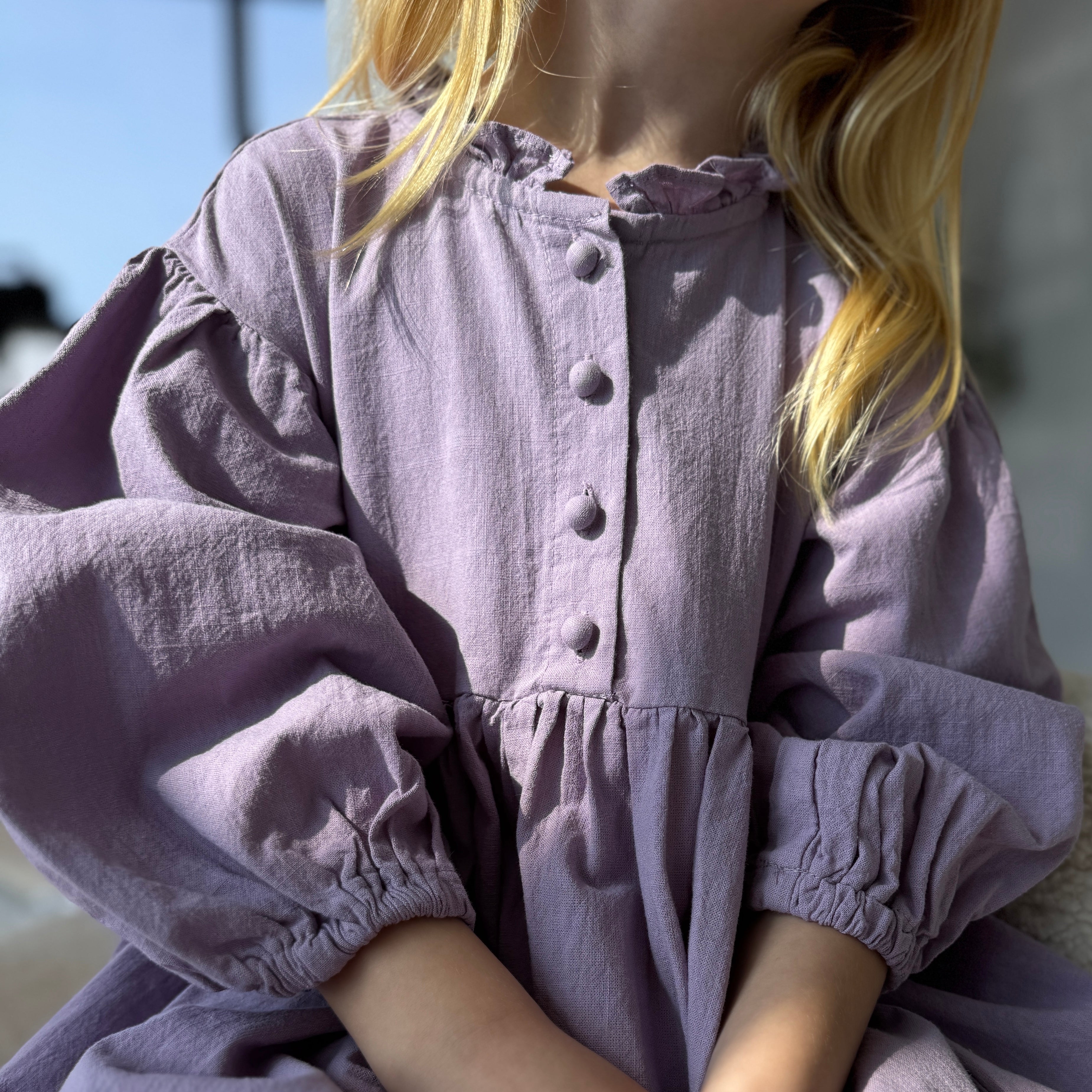 Victorian linen dress "Kerry"