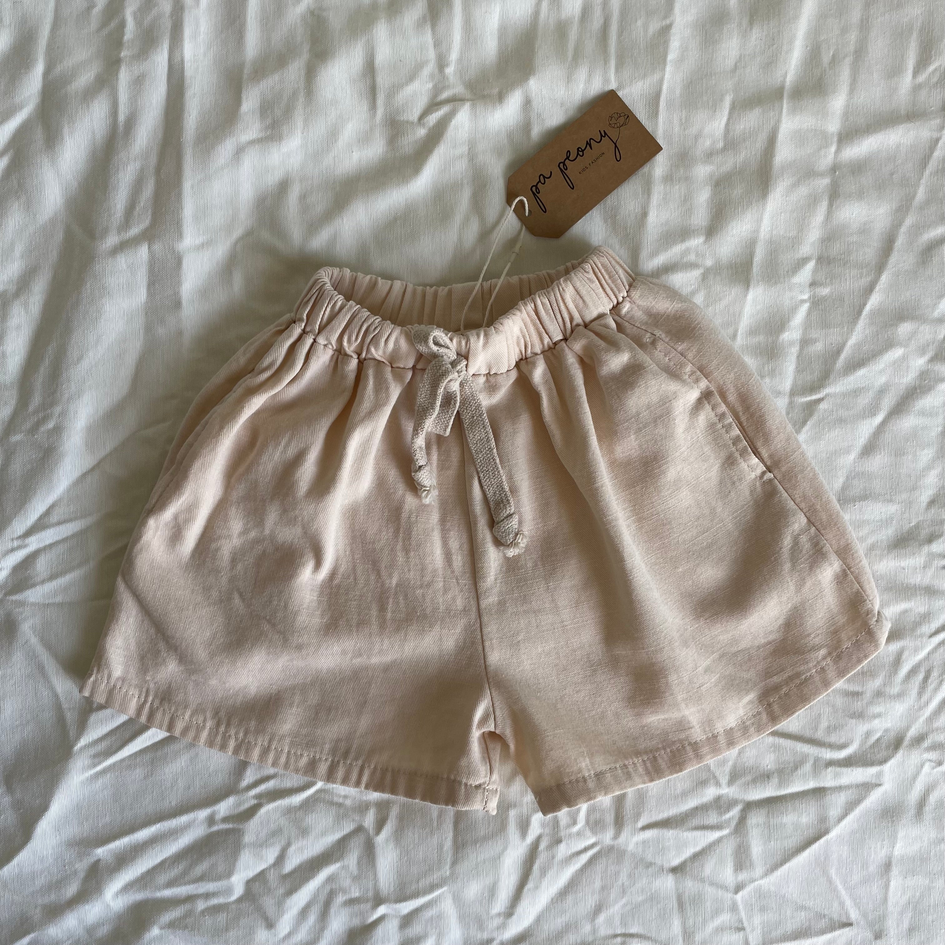 מכנס קצר מתרחב (ארמי) - PaPeony