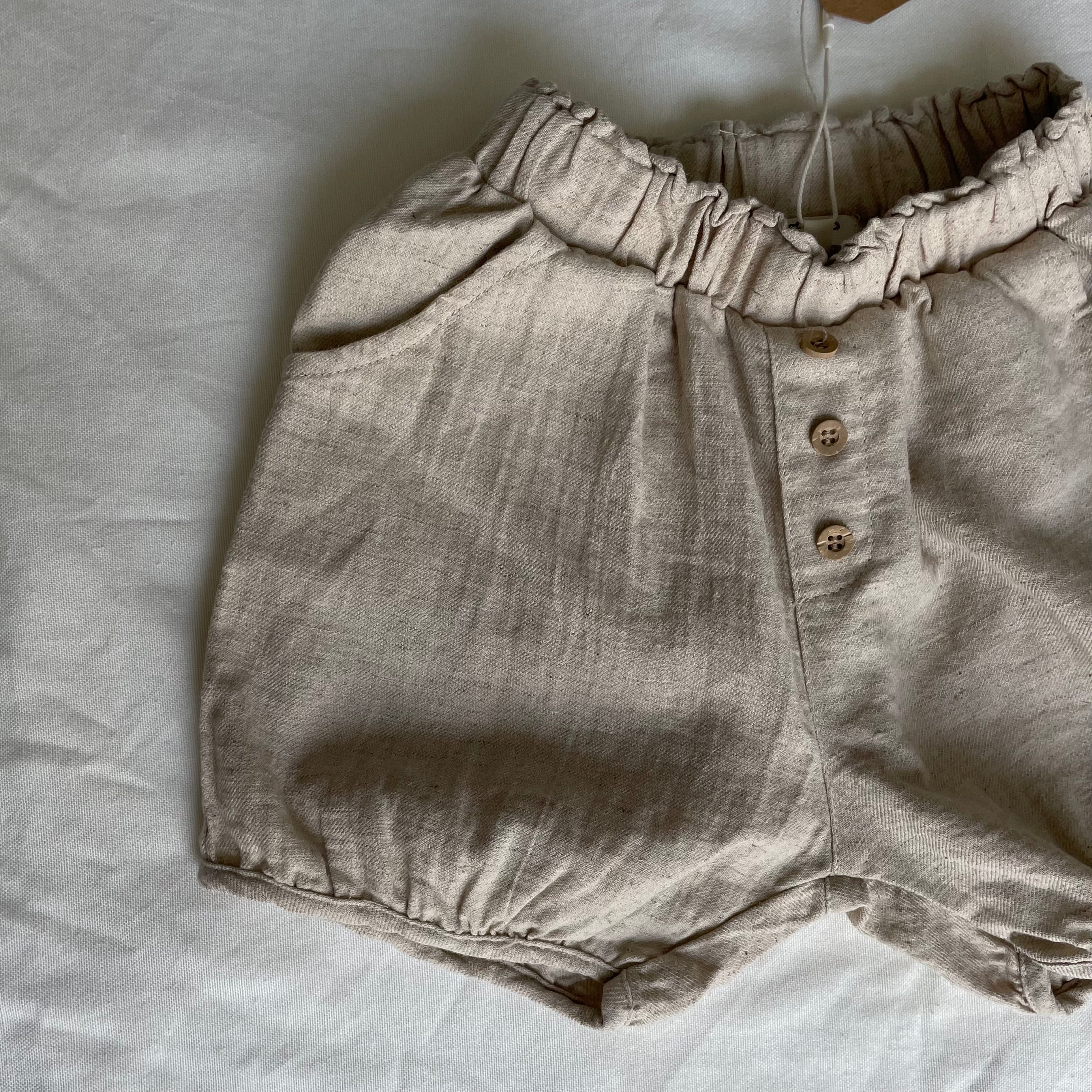 מכנס קצר "אגם" (סגול) - PaPeony