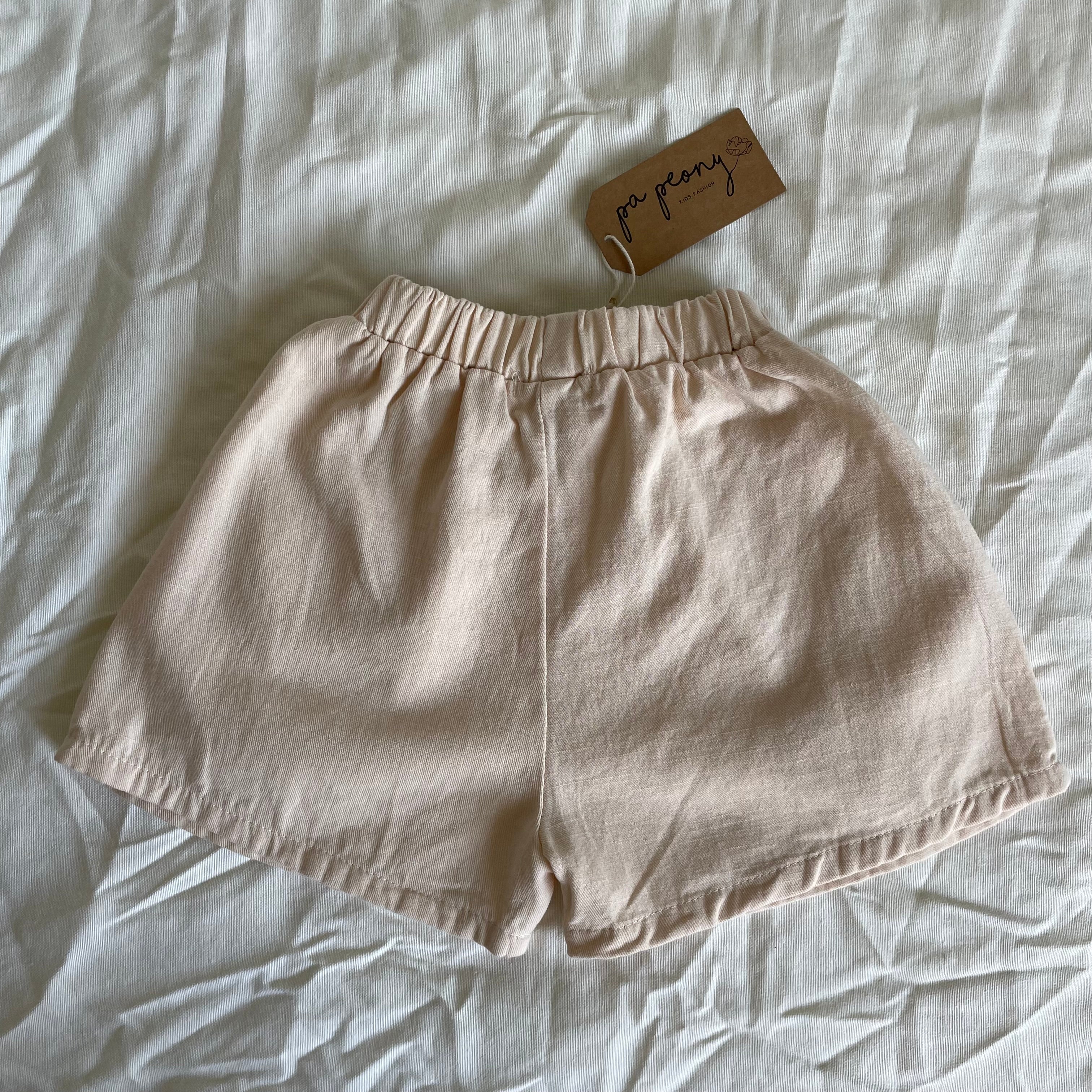 מכנס קצר מתרחב (ארמי) - PaPeony