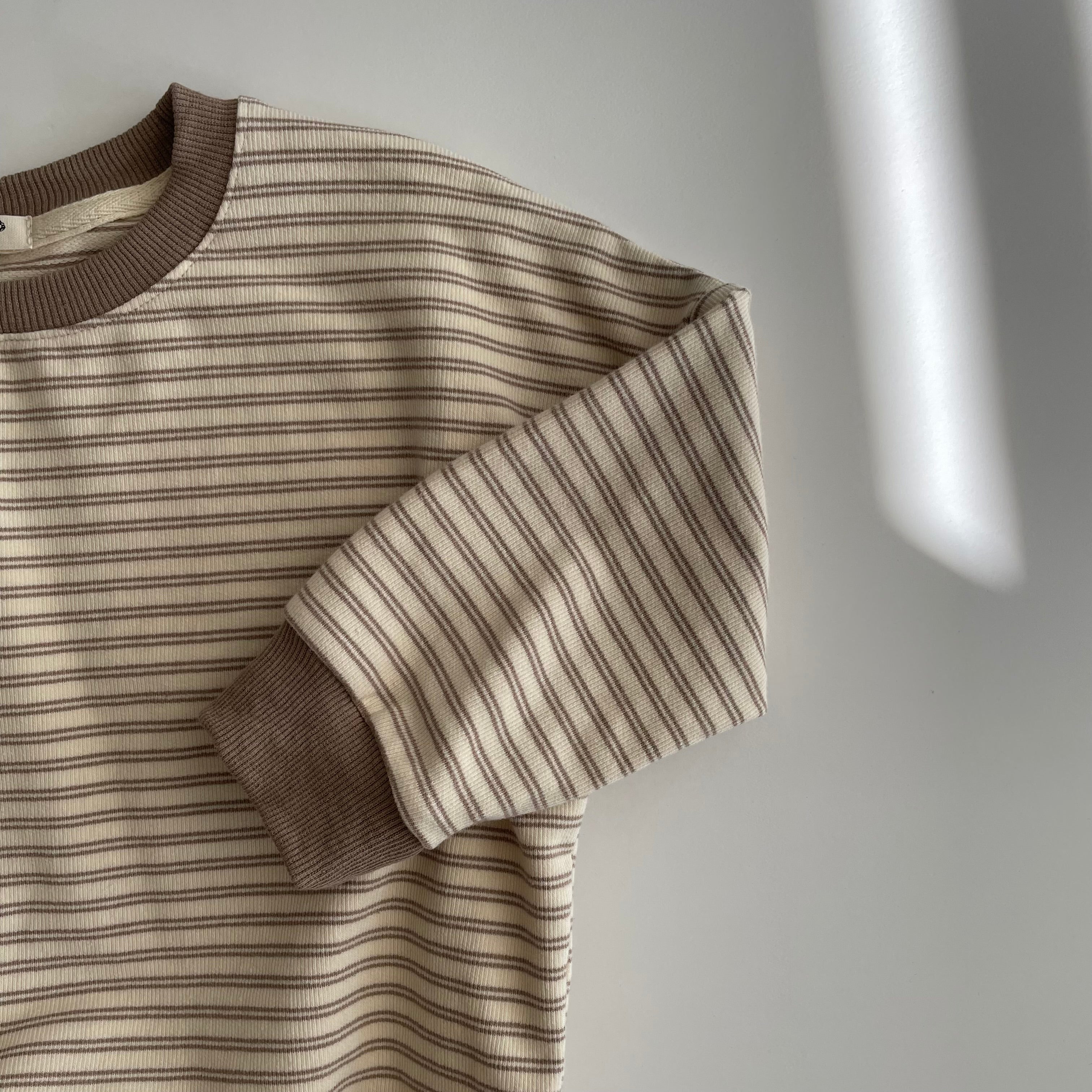 סווטשרט אוברסייז פסים "כרם" - PaPeony