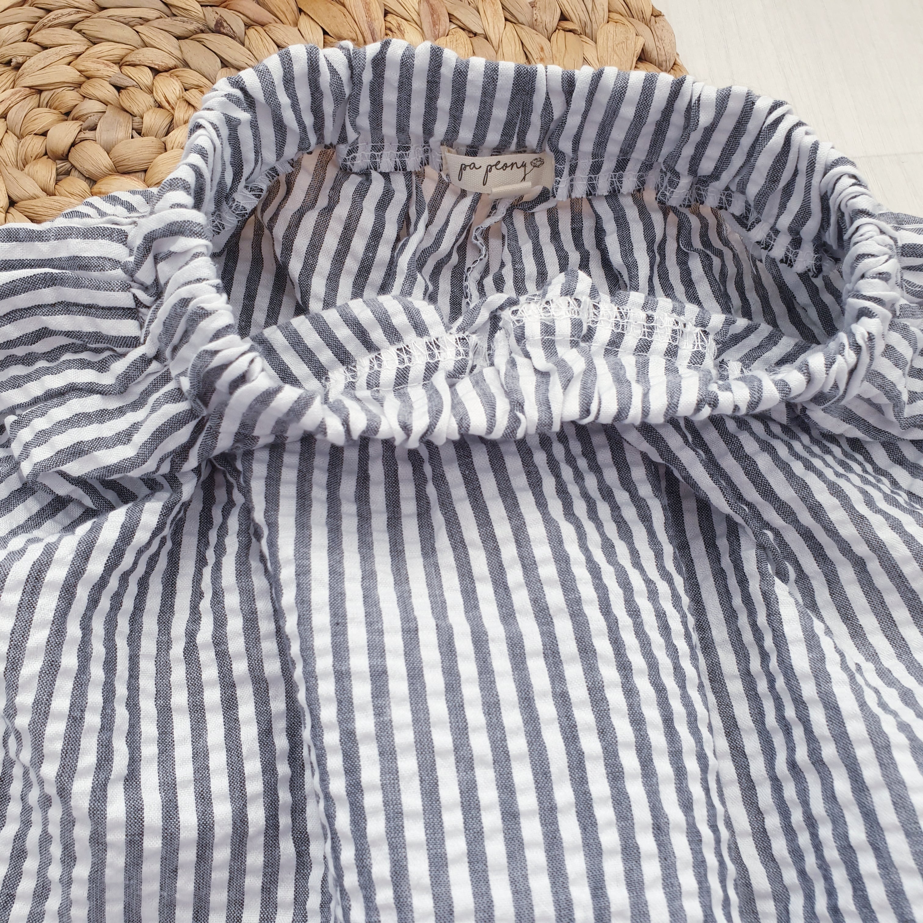 מכנס-חצאית עם פסים - PaPeony