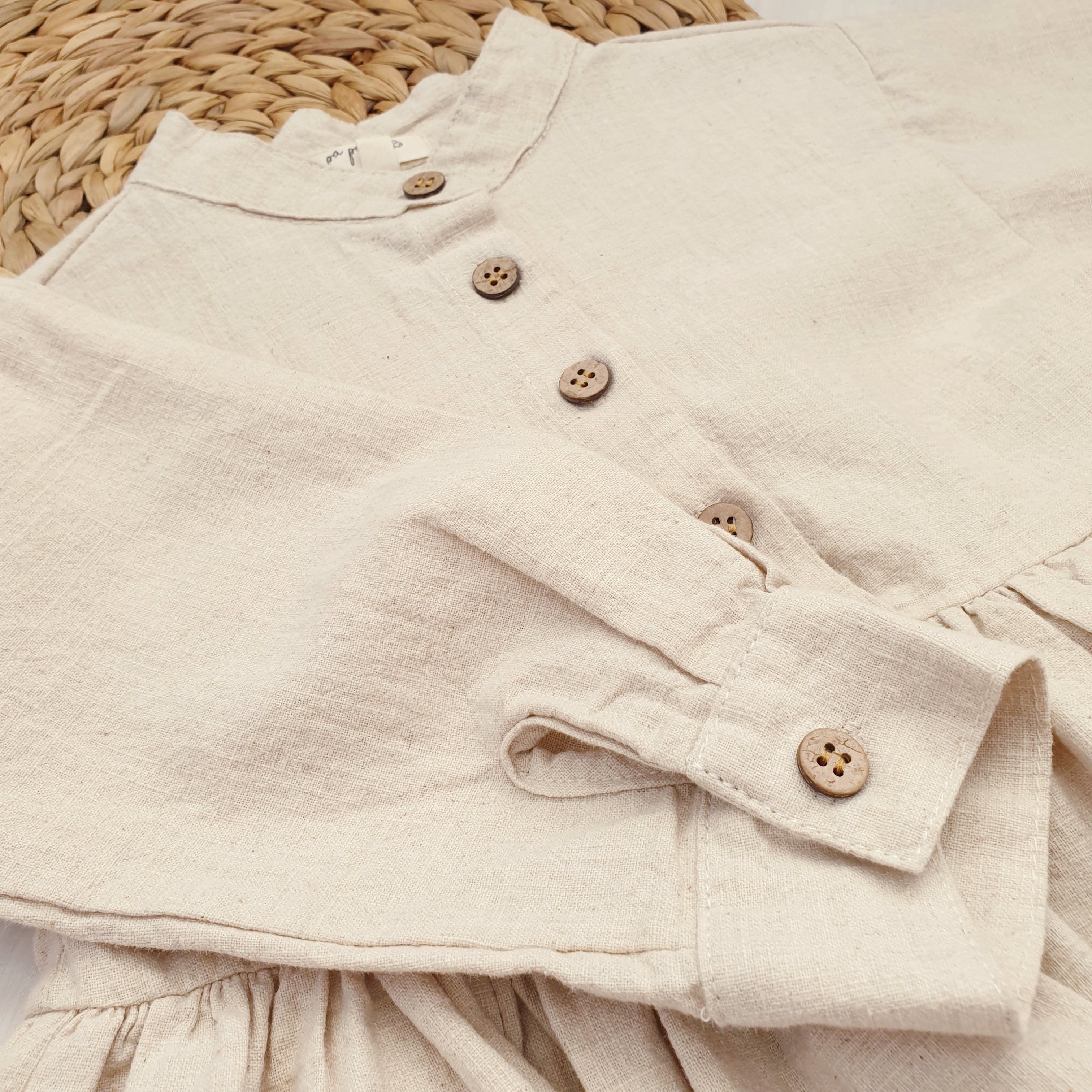 שמלת פשתן "של פעם" - PaPeony