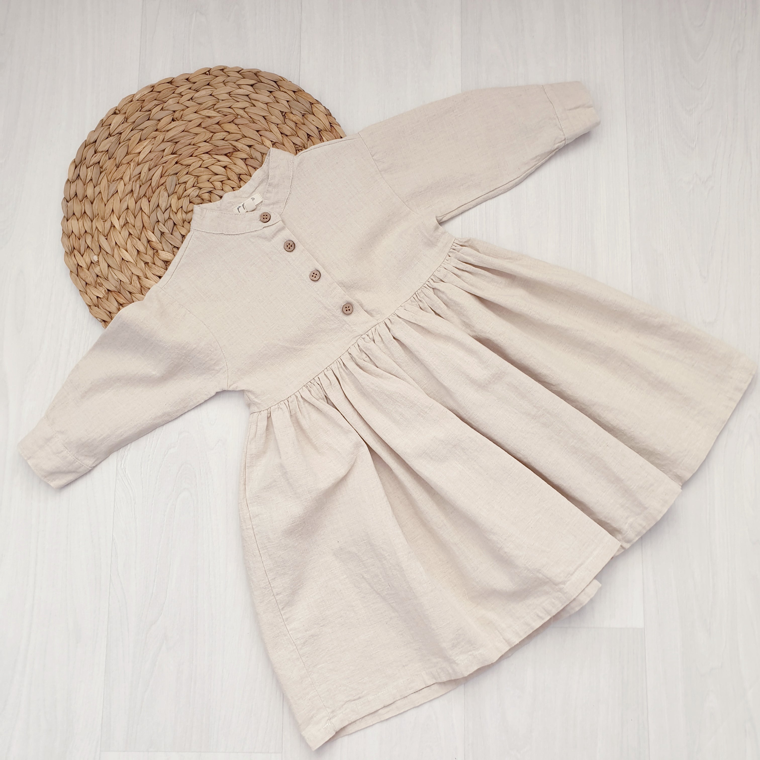 שמלת פשתן "של פעם" - PaPeony