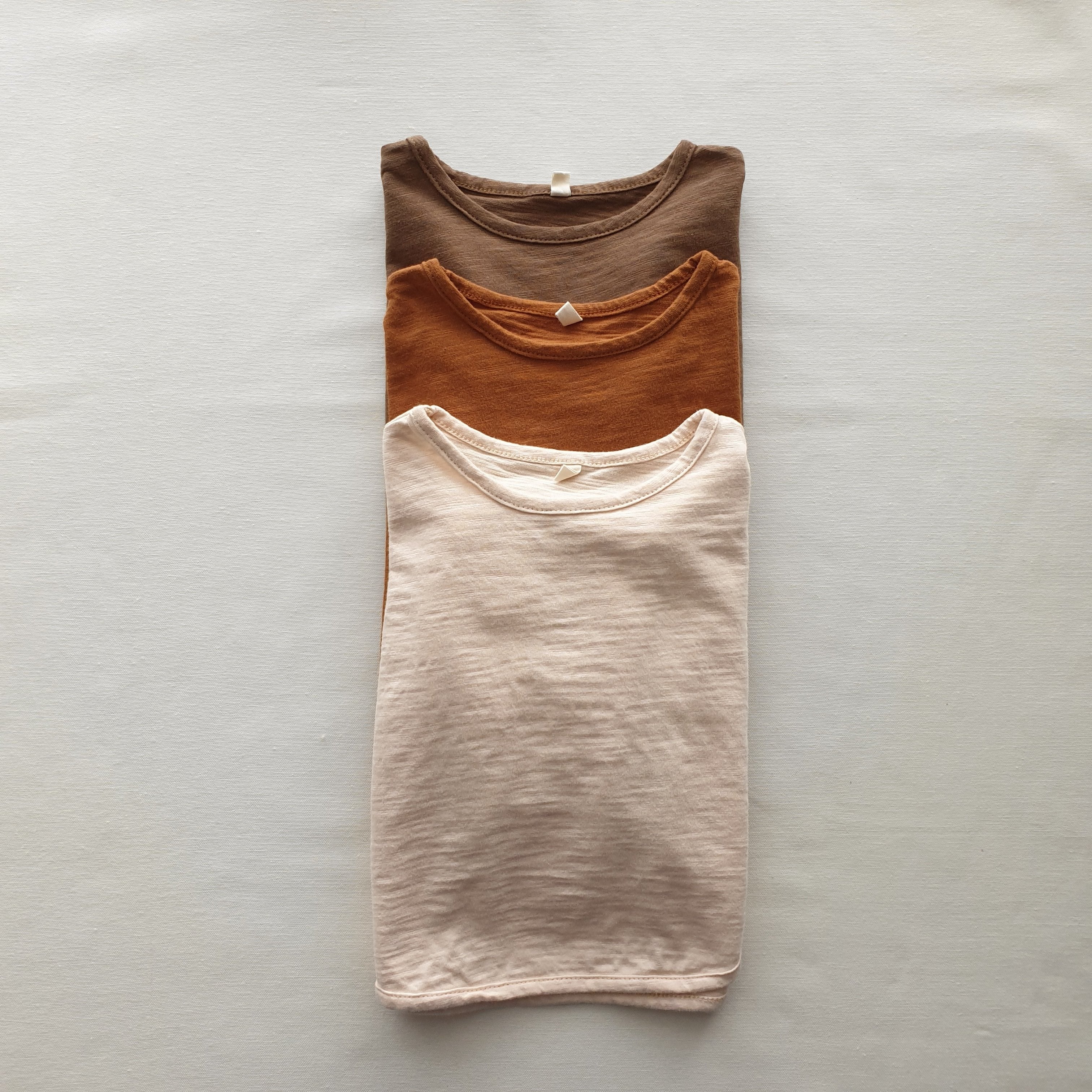 חולצת טי בייסיק שרוול ארוך (ארמי) - PaPeony