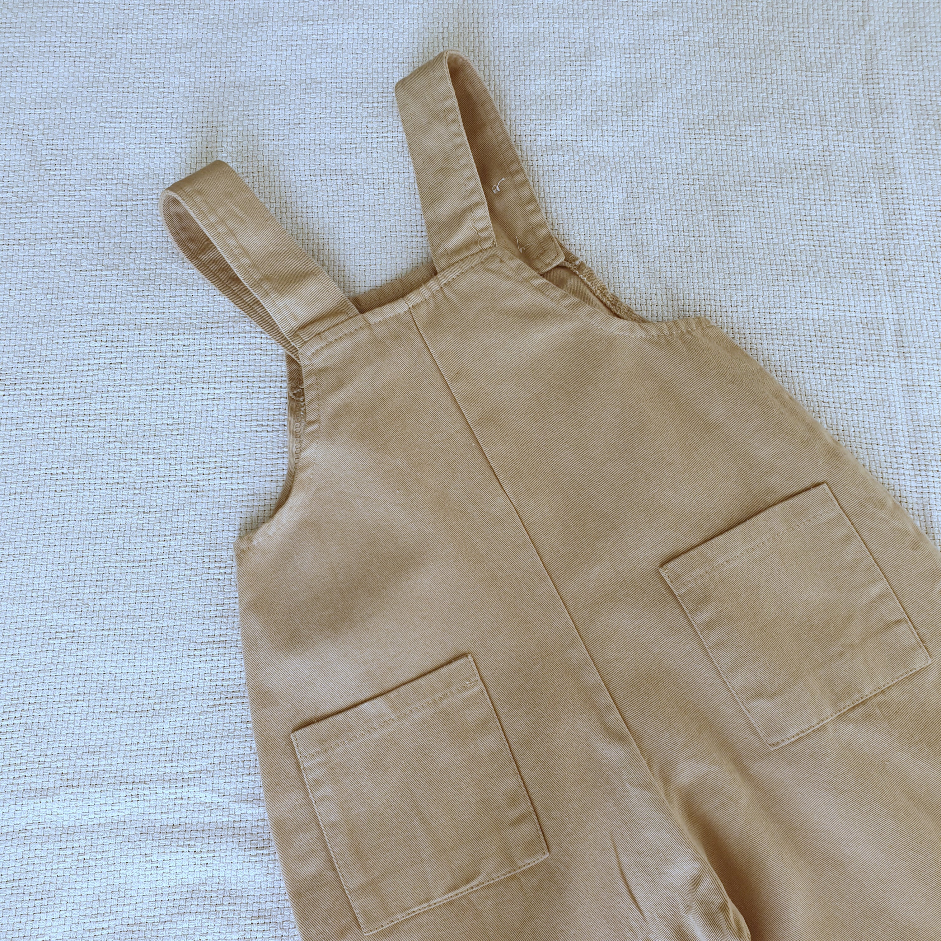 אוברול בז' מבד ג'ינס - PaPeony