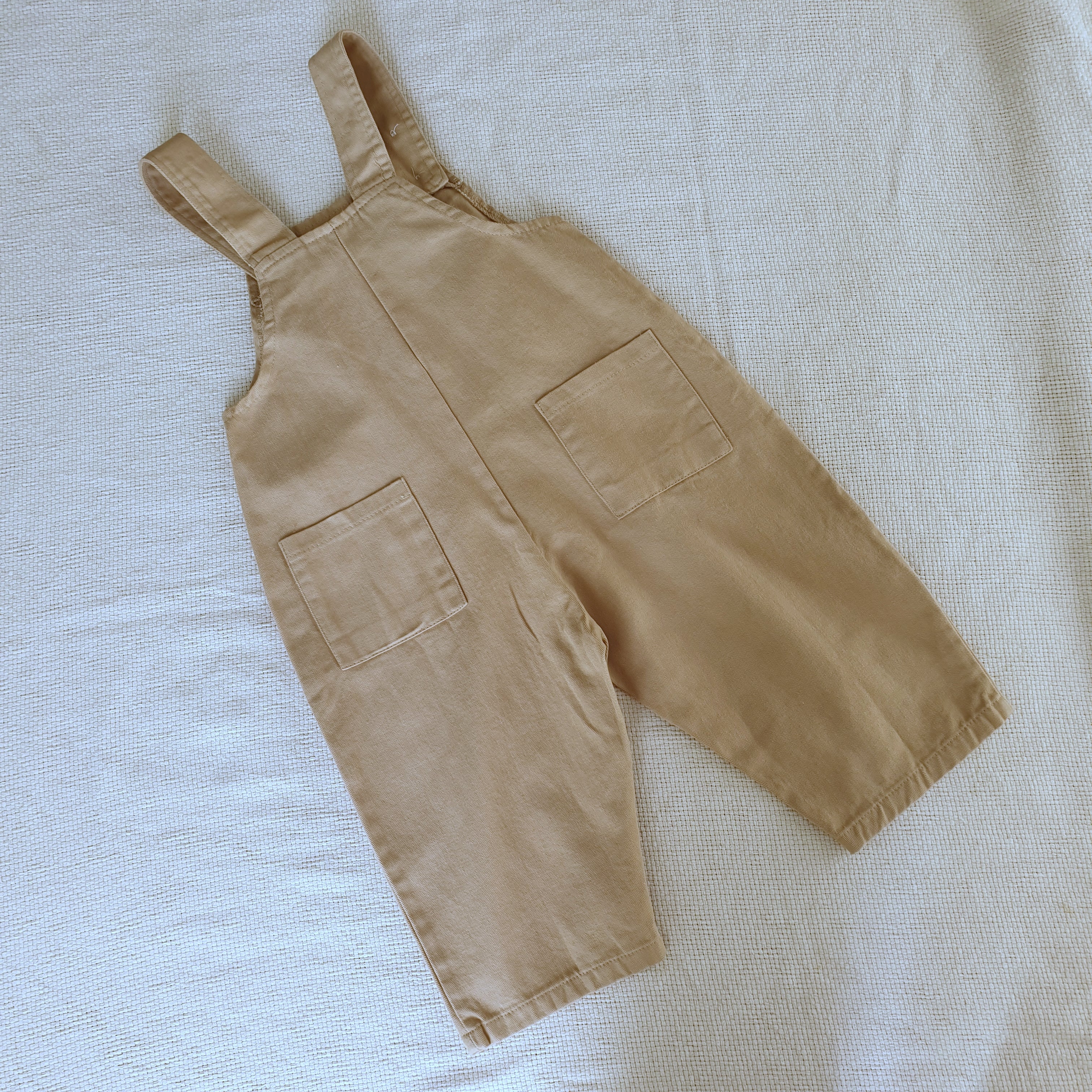 אוברול בז' מבד ג'ינס - PaPeony