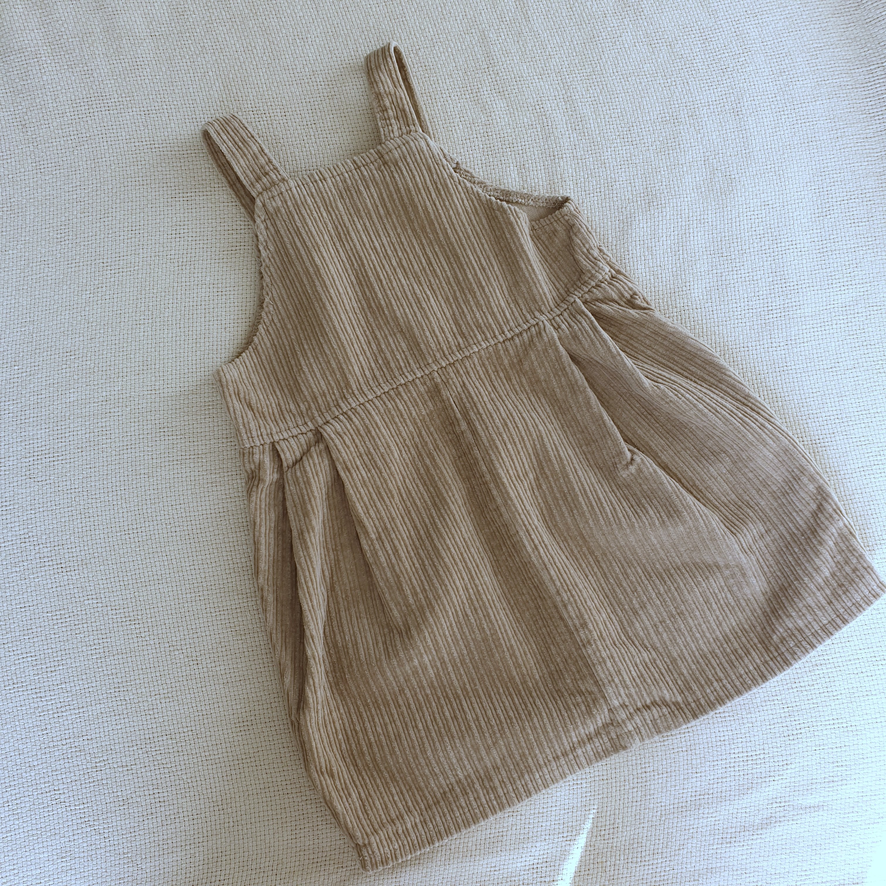 שמלת סרפן קורדרוי (חום) - PaPeony