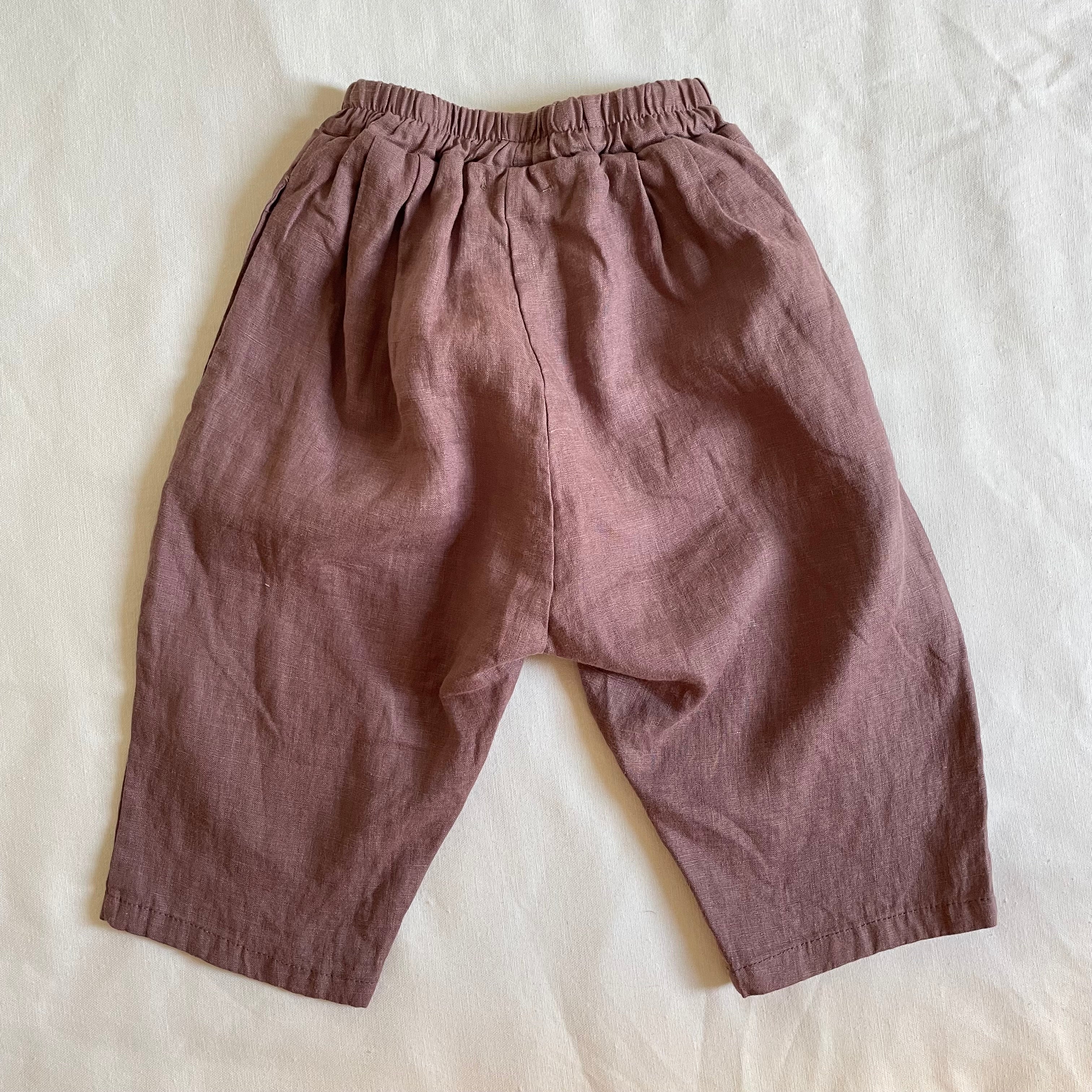 מכנסי פשתן "לולו" - PaPeony