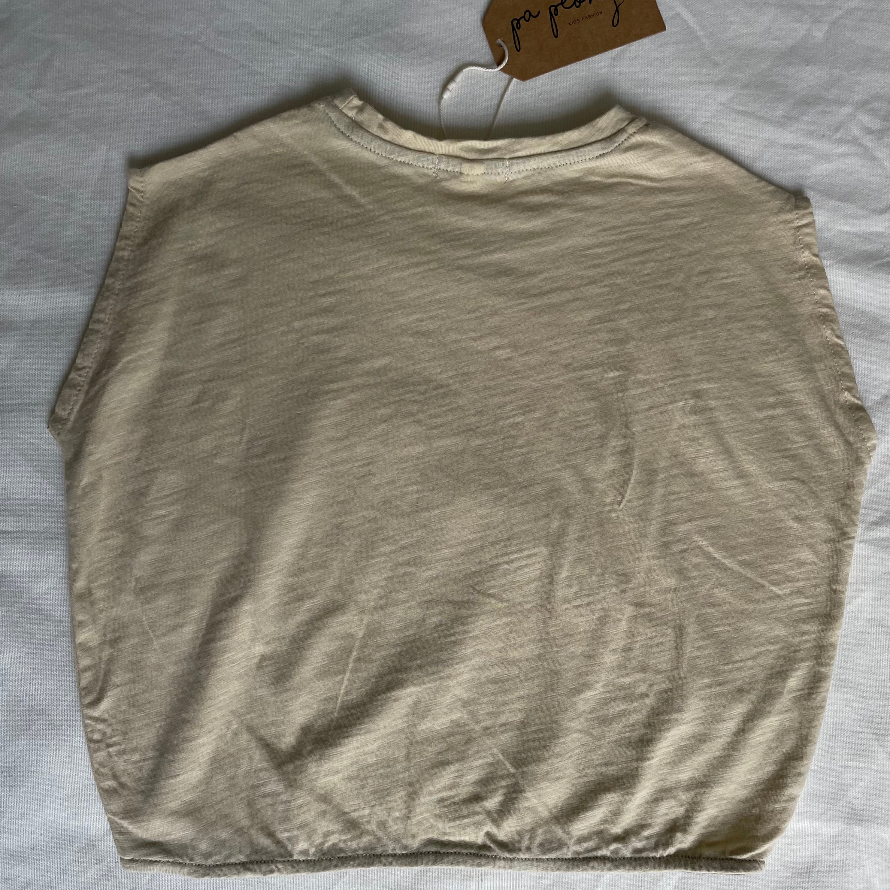 גופייה רחבה "אנדי" (חום) - PaPeony