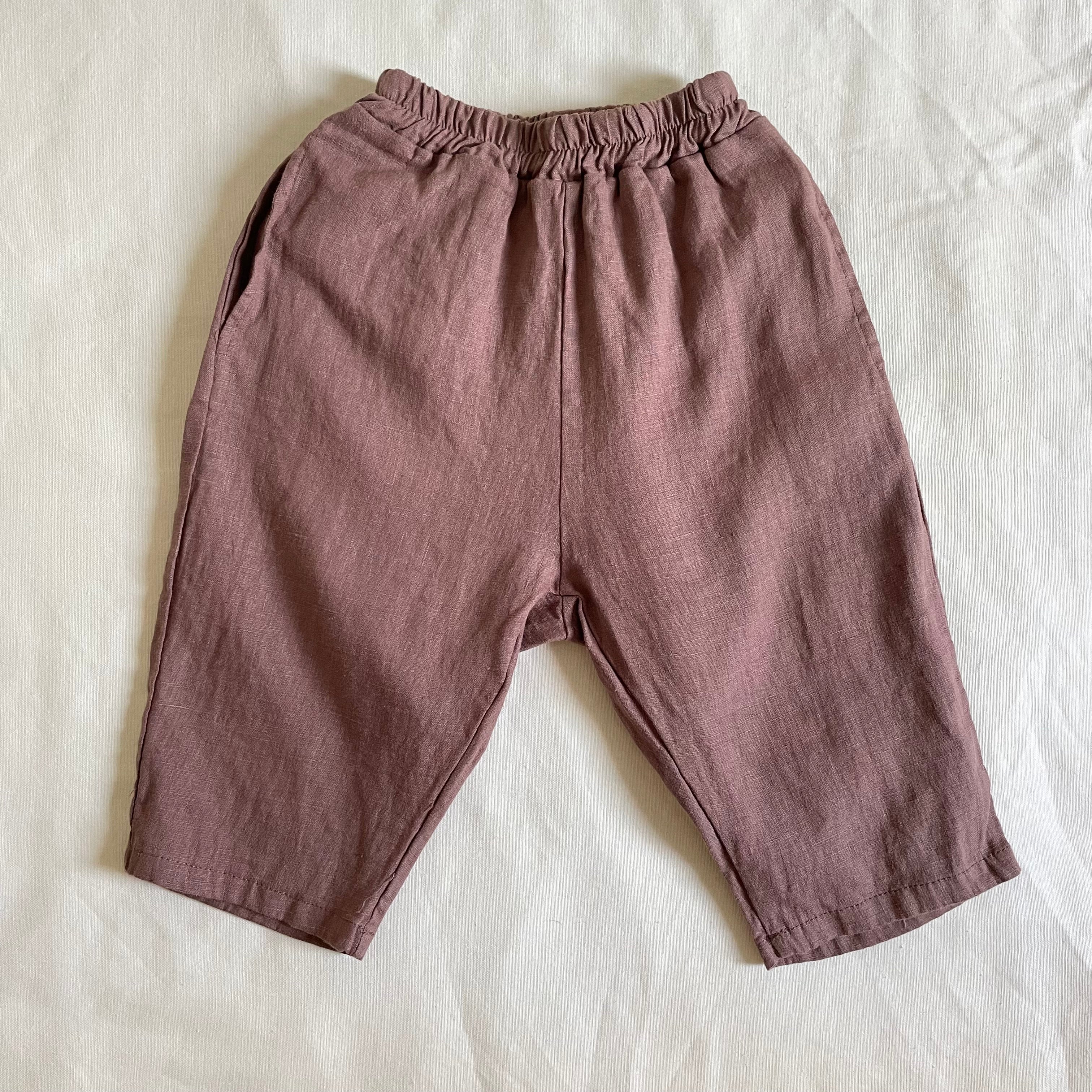 מכנסי פשתן "לולו" - PaPeony