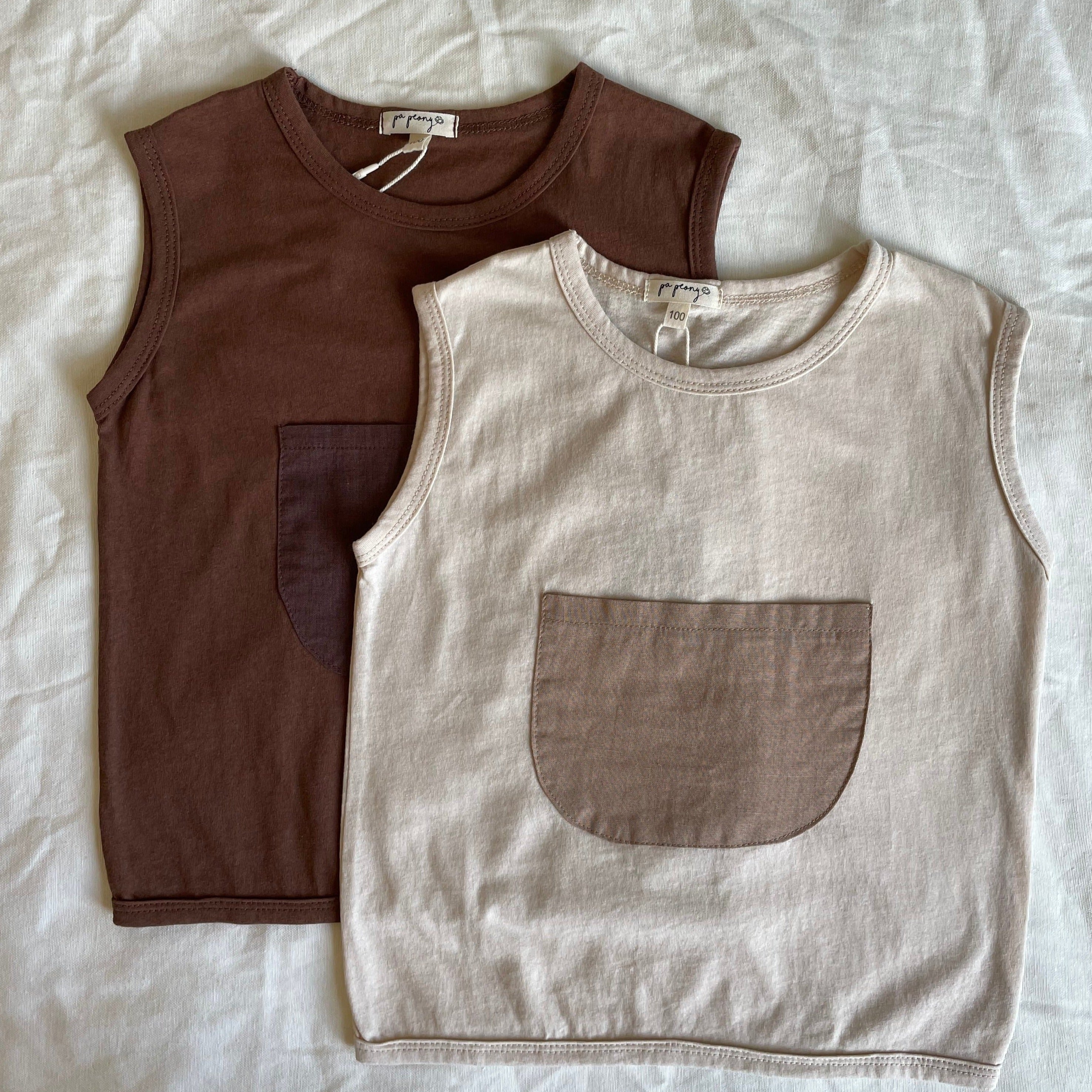 גופיית קנגורו (חום) - PaPeony