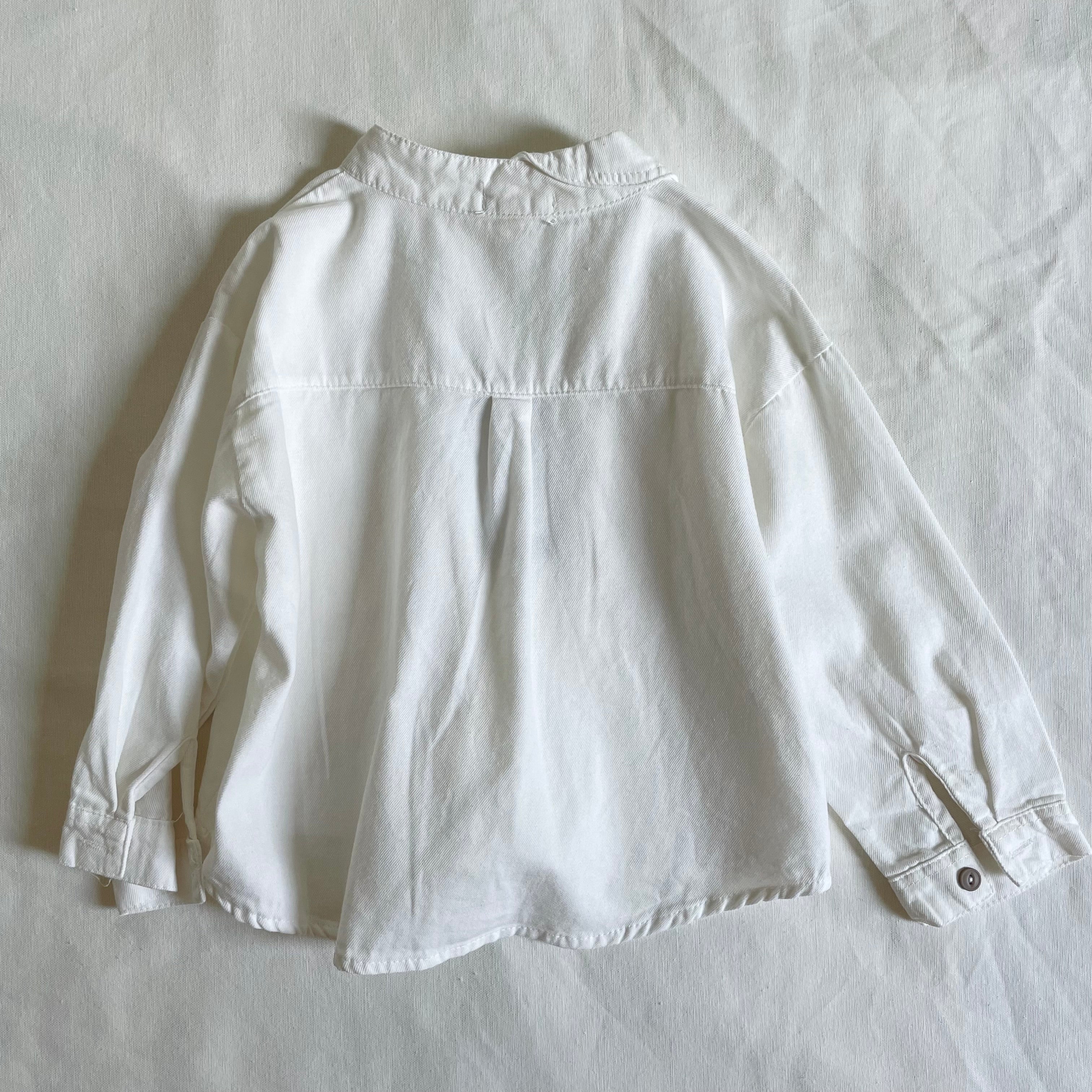 מכופתרת לבנה "מיגל" - PaPeony