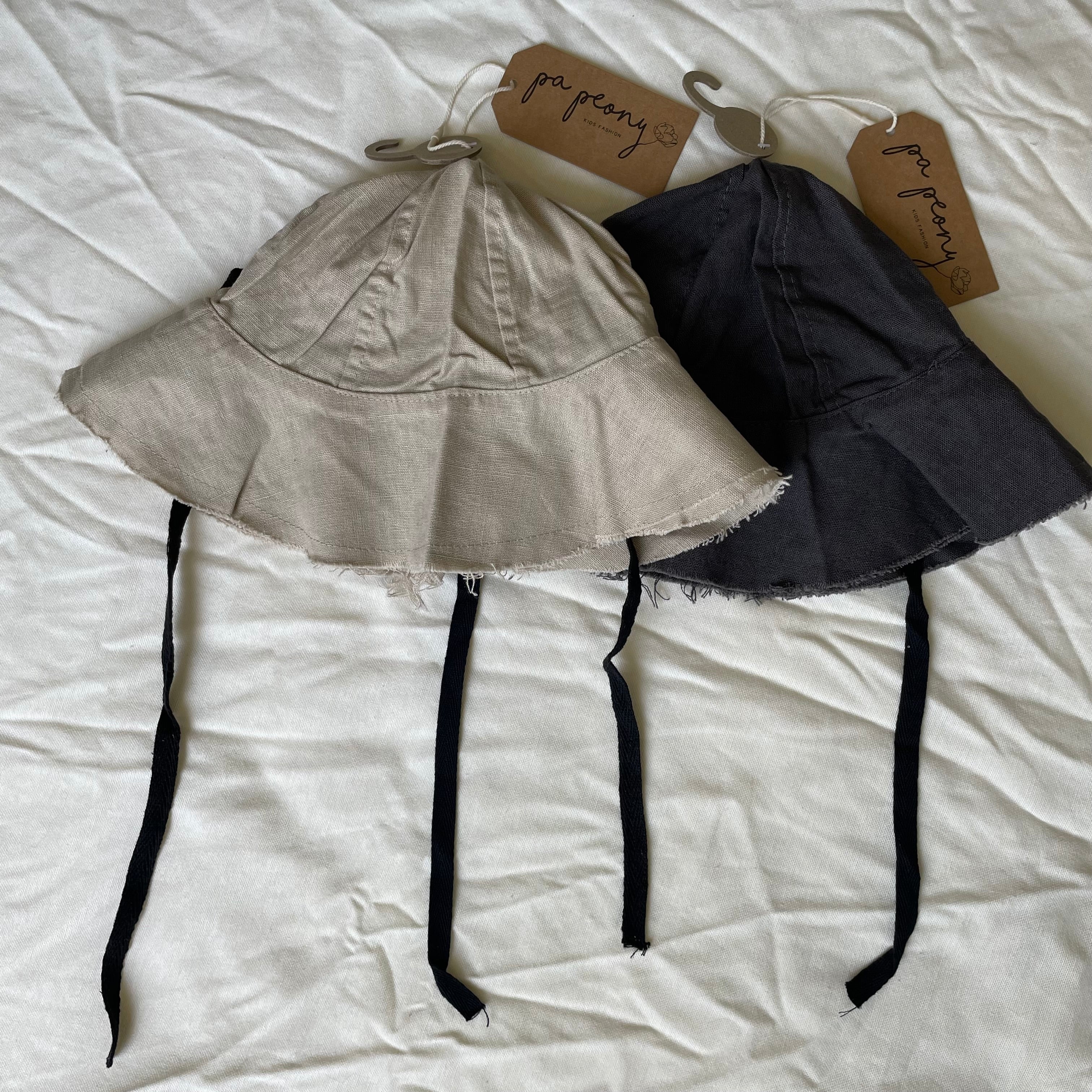 כובע-פנמה (אפור) - PaPeony