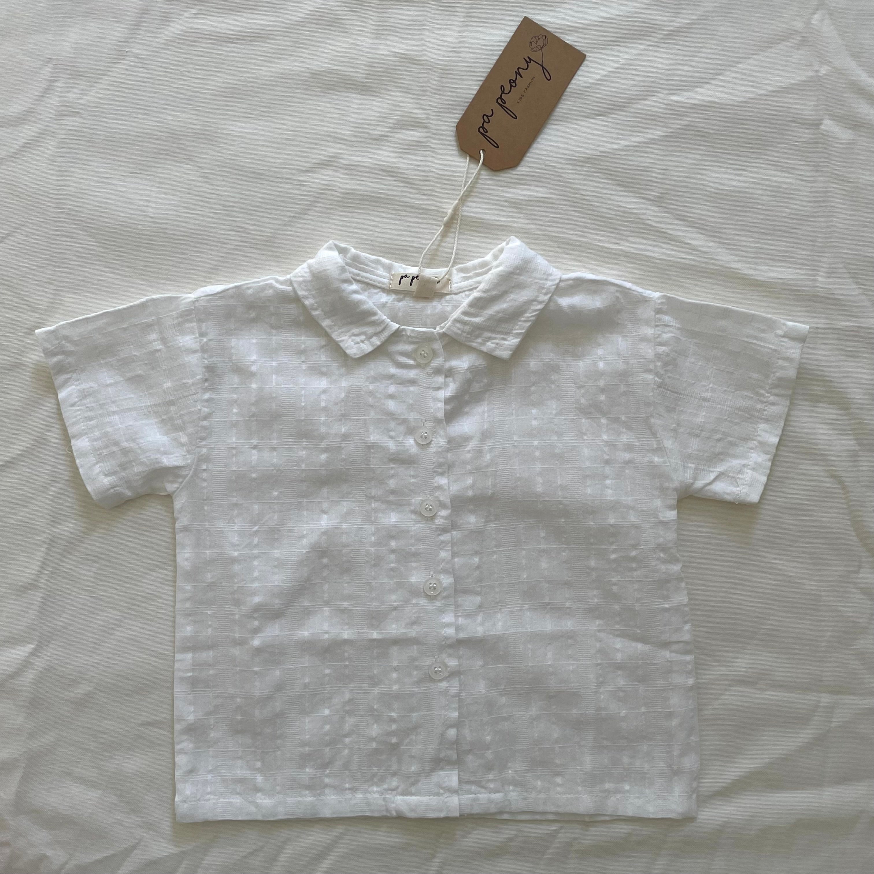 חולצה מכופתרת "תום" - PaPeony