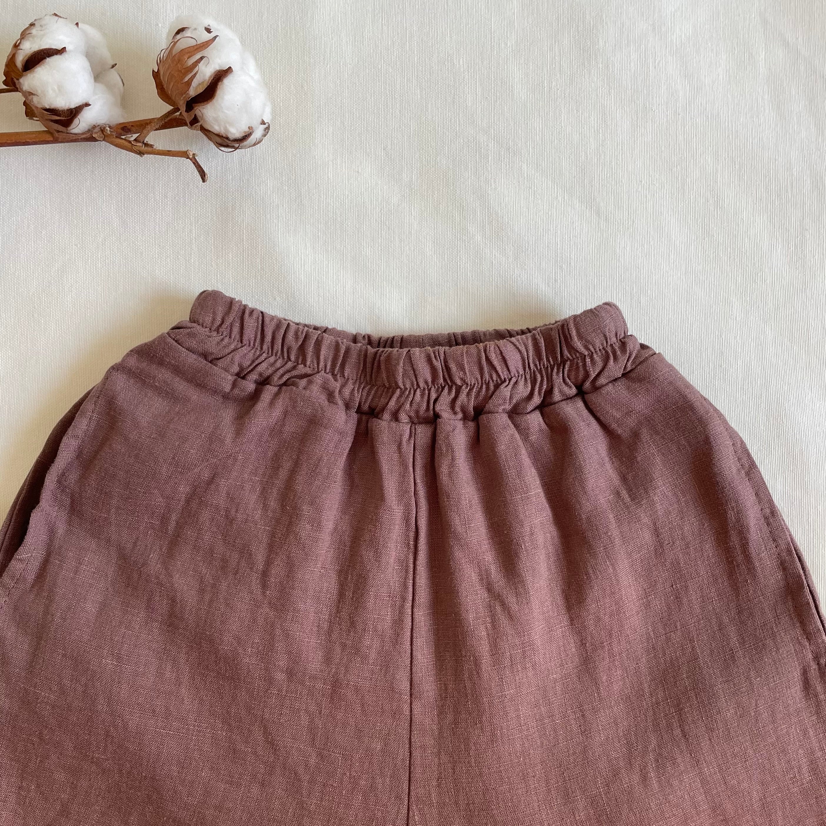 מכנסי פשתן "לולו" - PaPeony