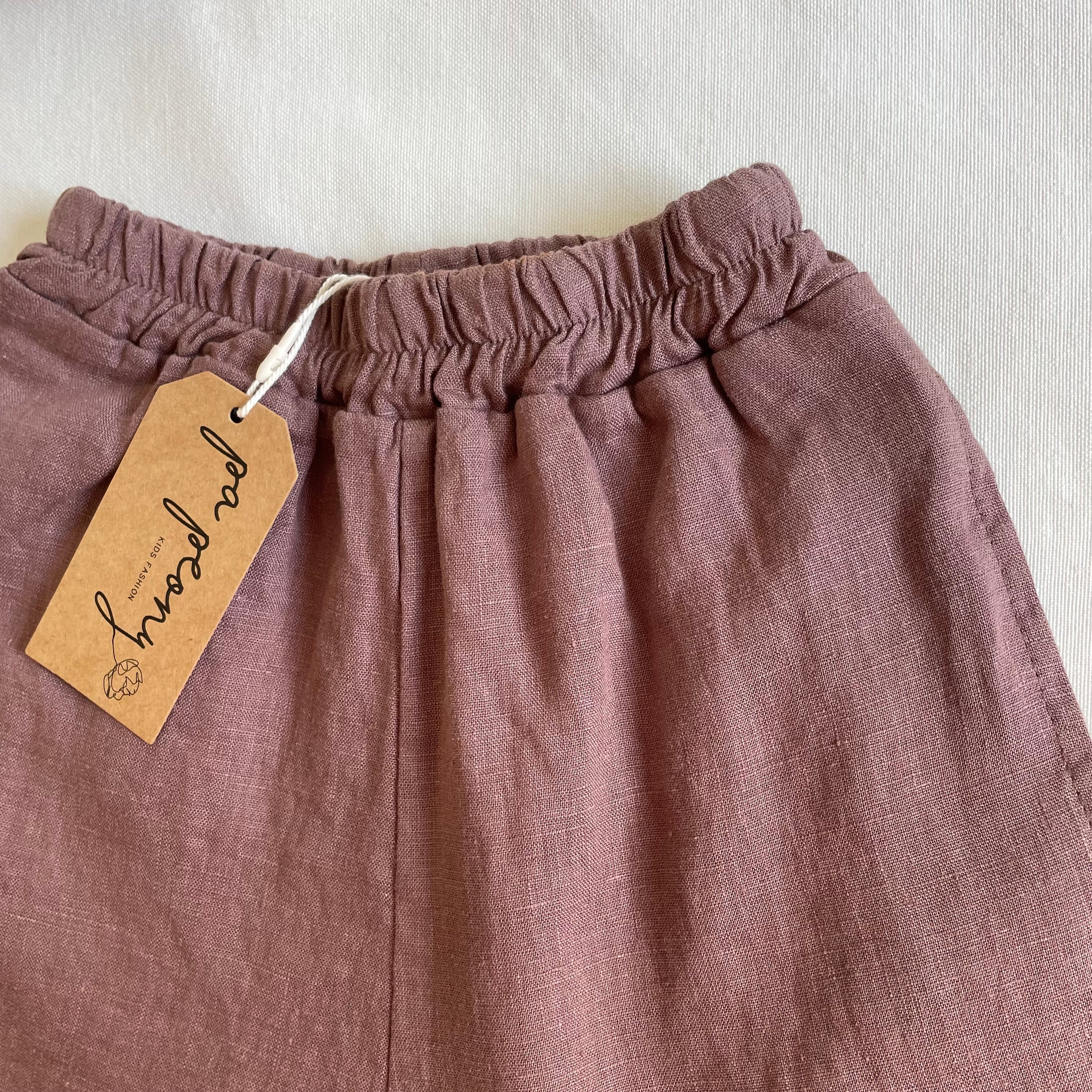 מכנסי פשתן "לולו" - PaPeony