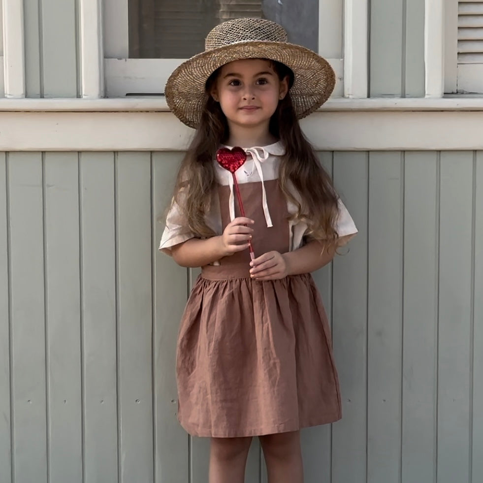 שמלת סינר "קרין" - PaPeony