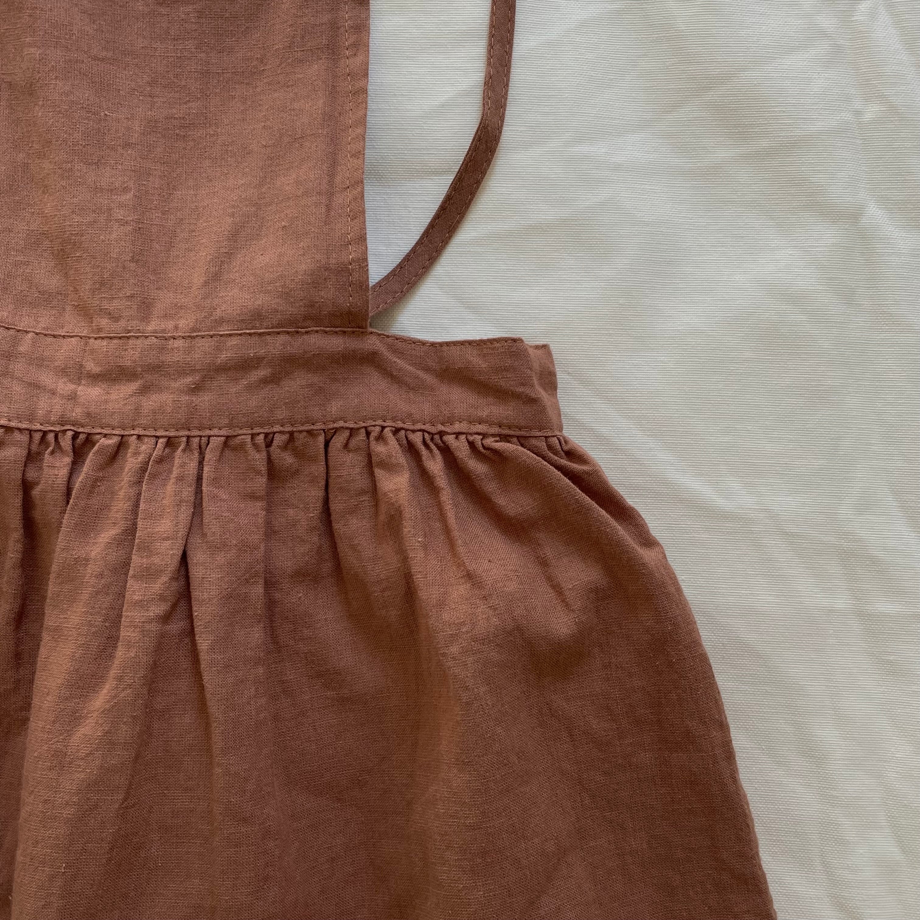 שמלת סינר "קרין" - PaPeony