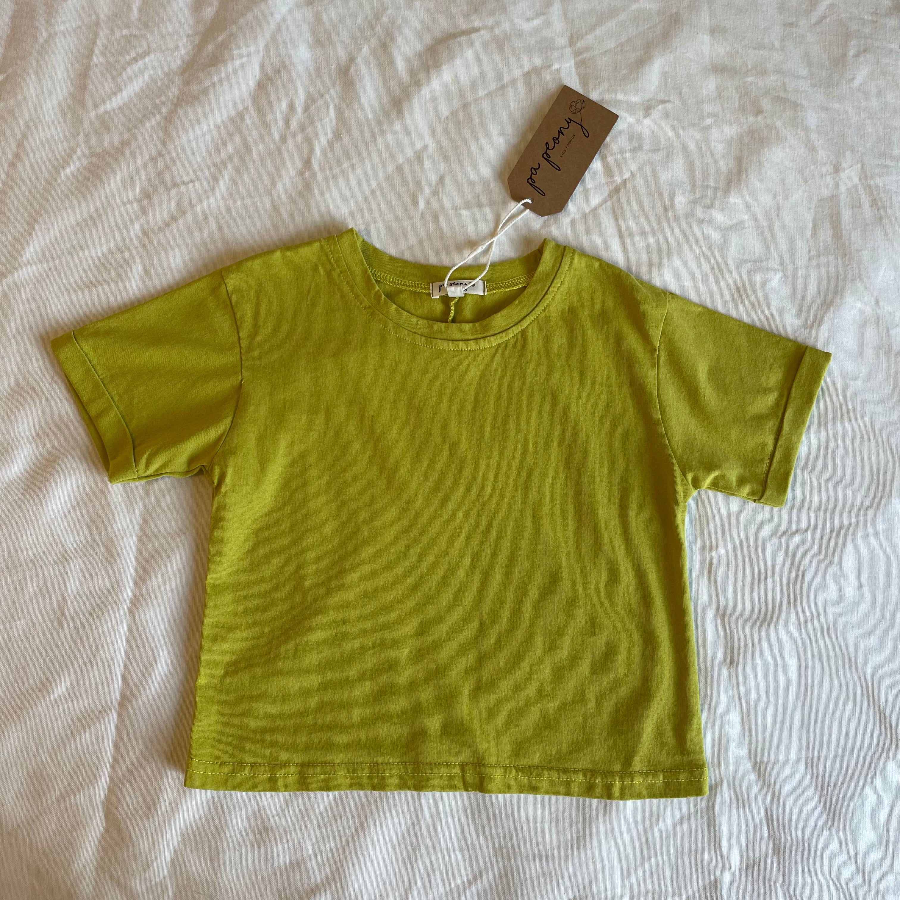 חולצת טי עם גב תפור (אופוויט) - PaPeony