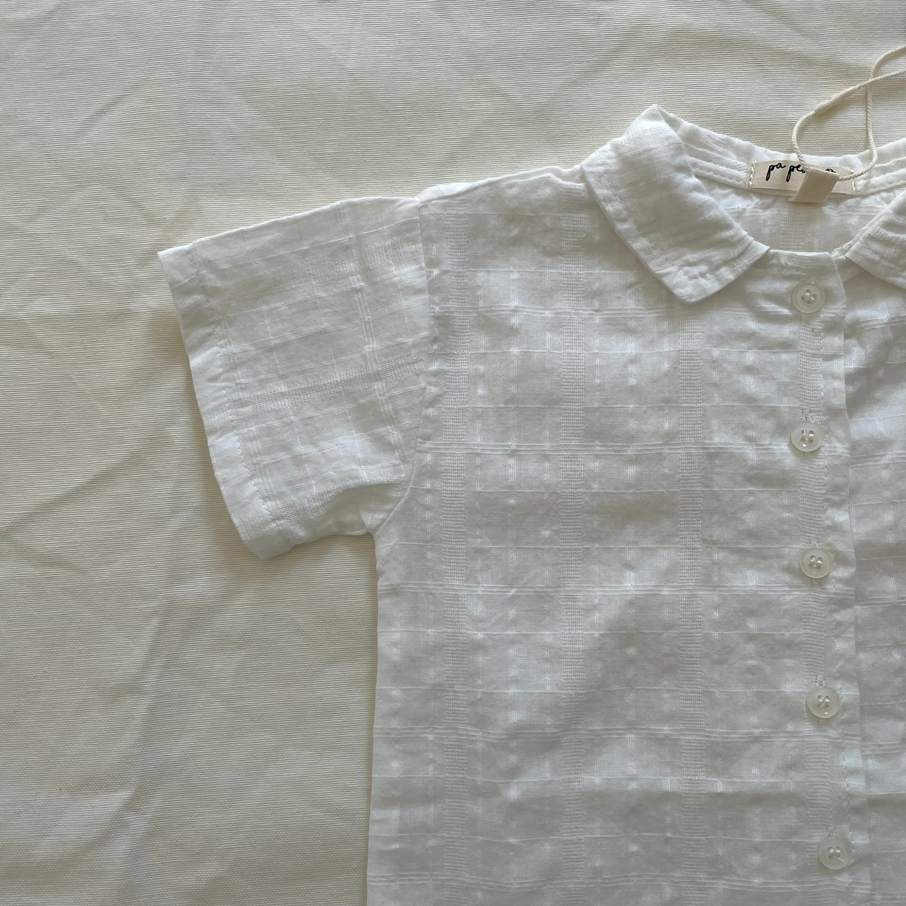 חולצה מכופתרת "תום" - PaPeony