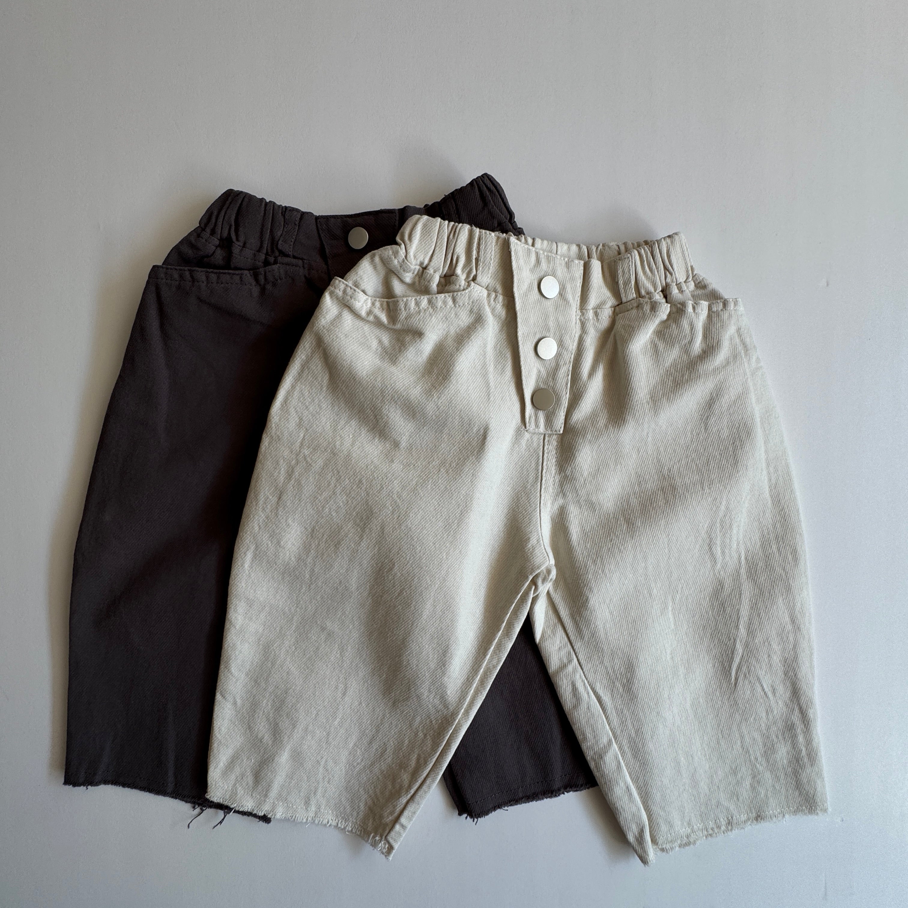 Pants with decorative buttons "Lenny" - PaPeony