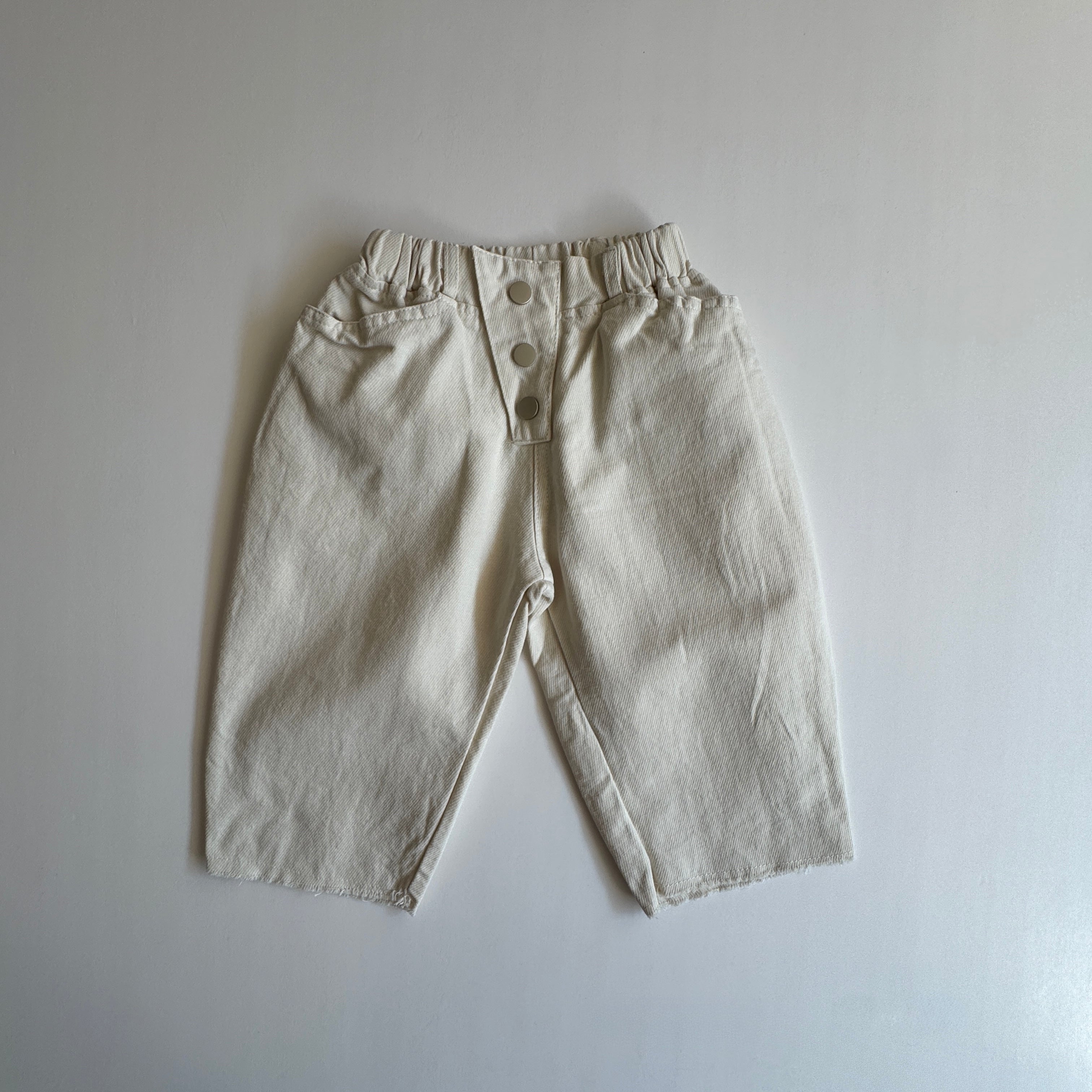 Pants with decorative buttons "Lenny" - PaPeony