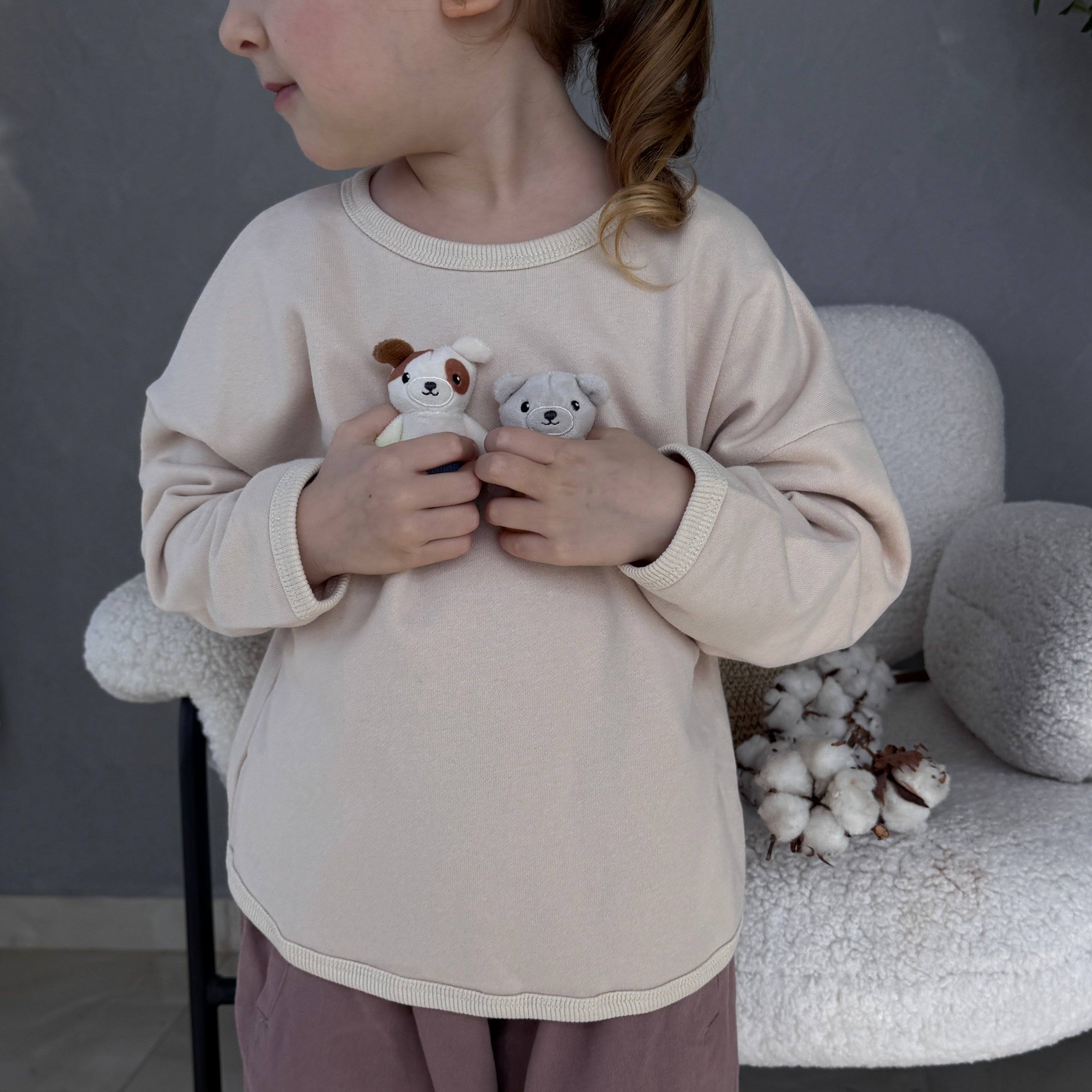 Basic sweatshirt "Muriel"