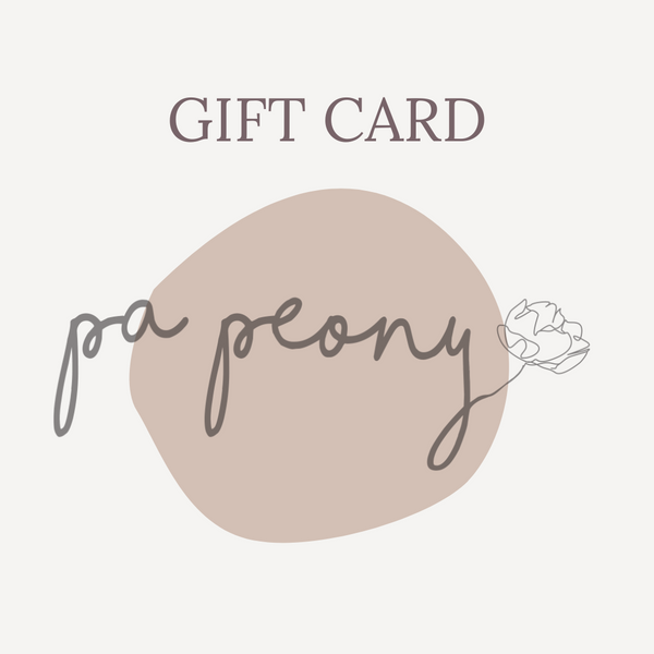 Pa Peony GIFT card - PaPeony