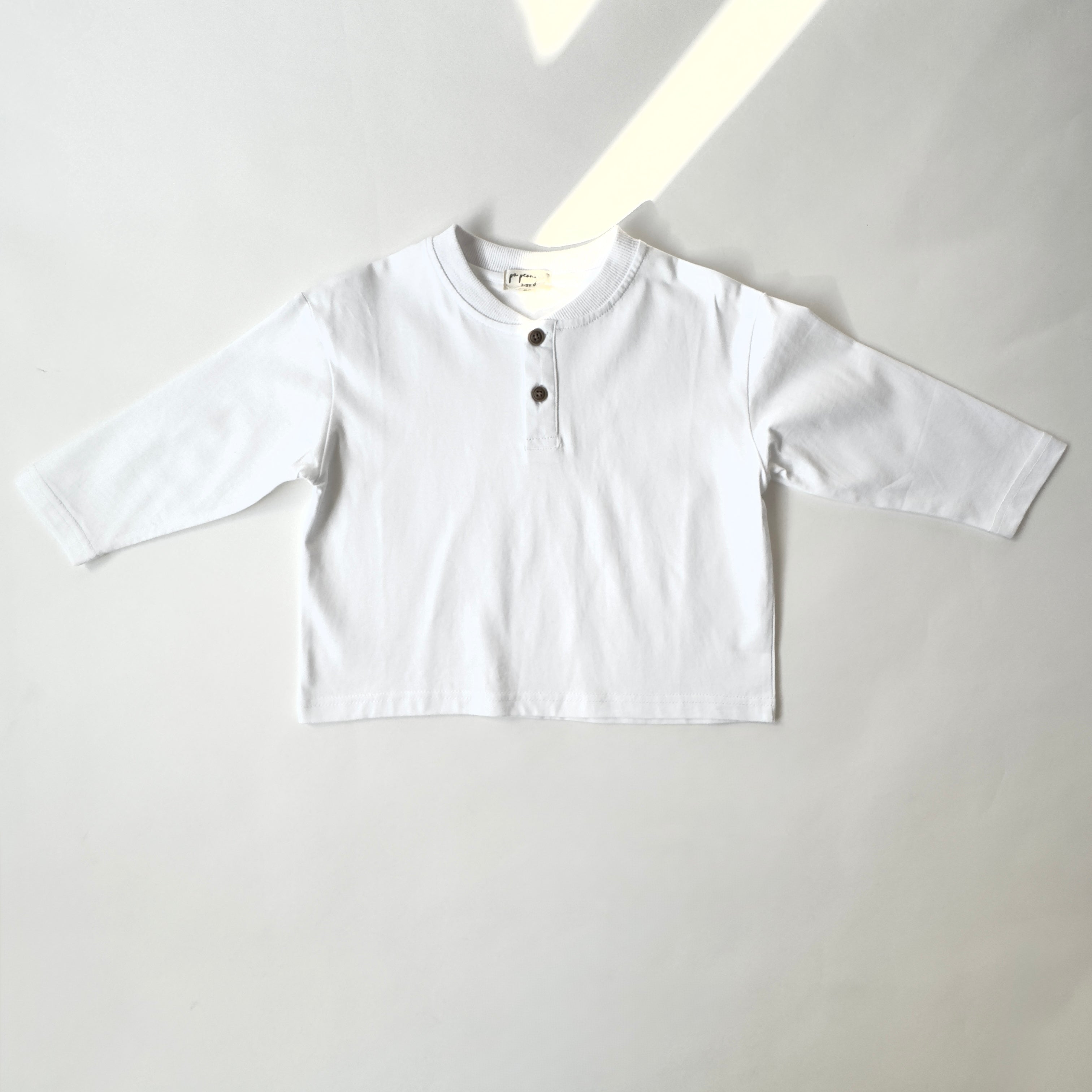 White polo “Dor” - PaPeony