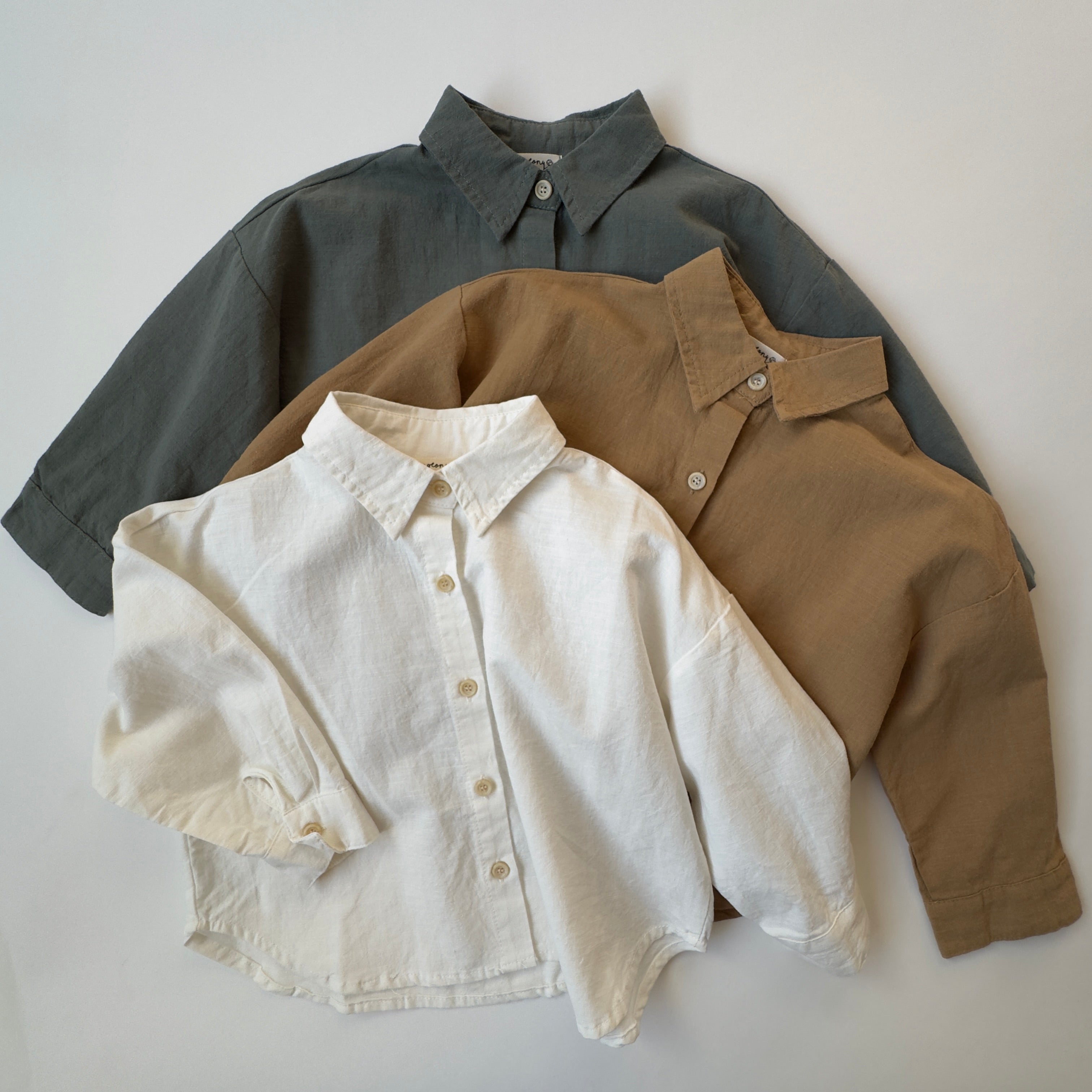 Linen shirt "Andrew" - PaPeony