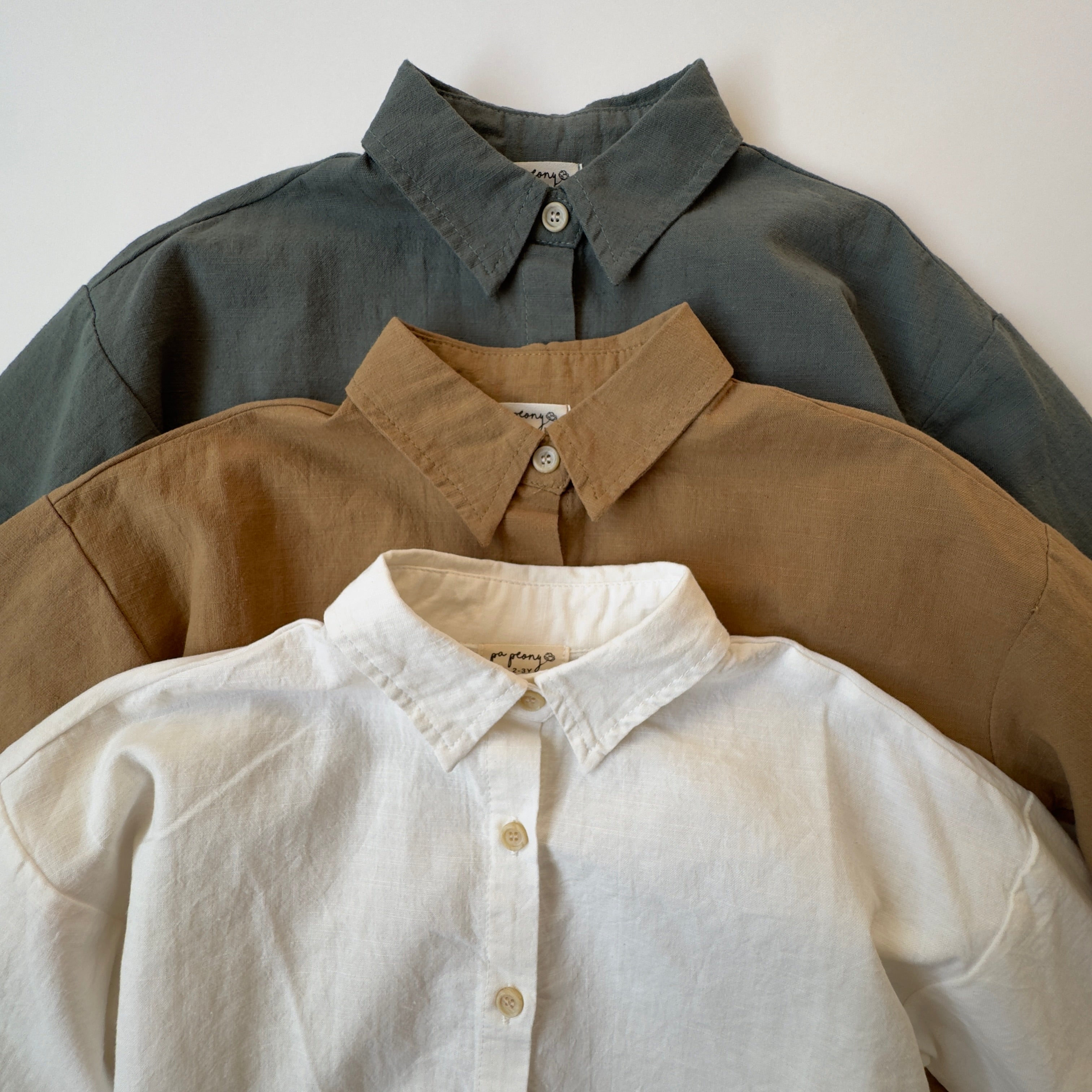 Linen shirt "Andrew" - PaPeony
