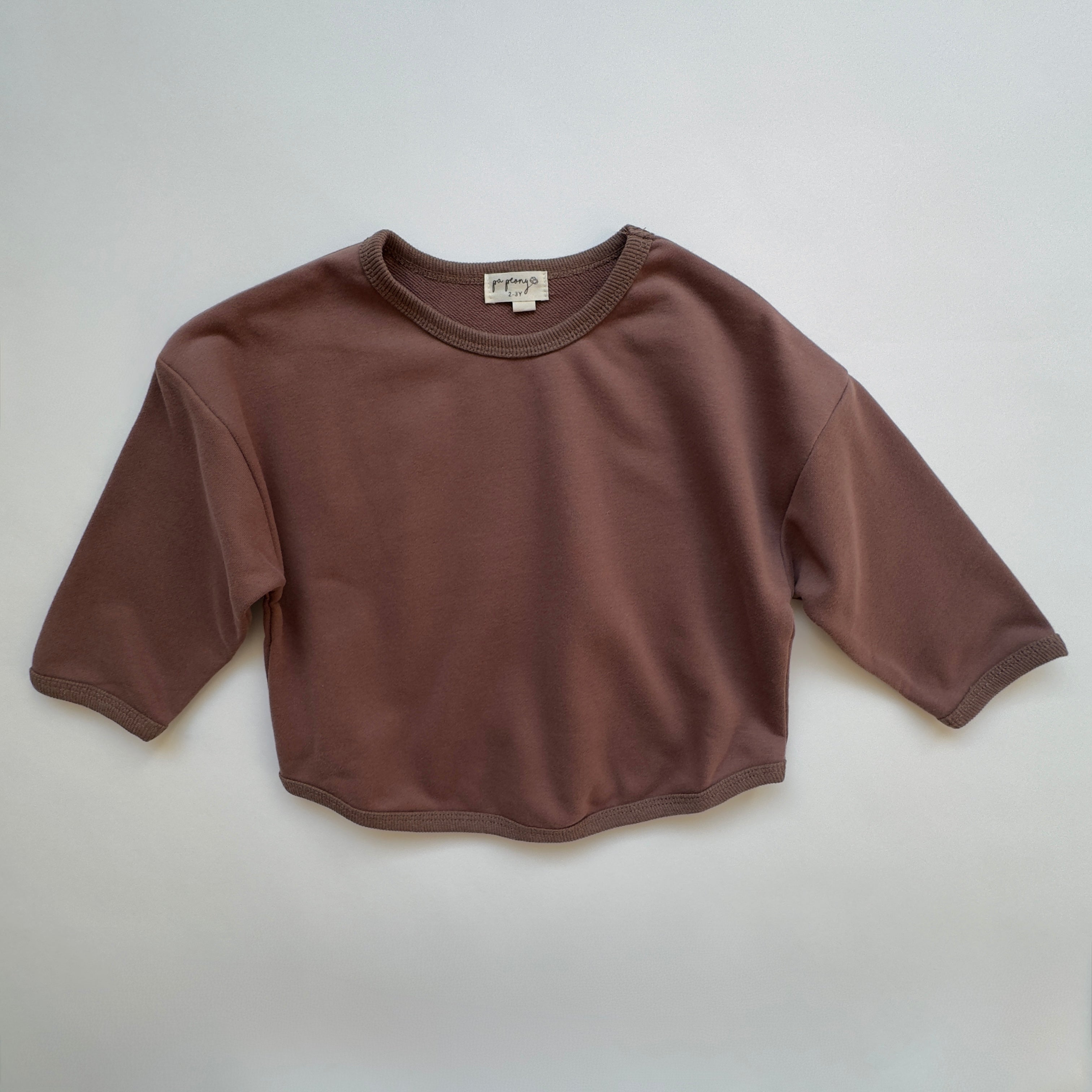 Basic sweatshirt "Muriel" - PaPeony