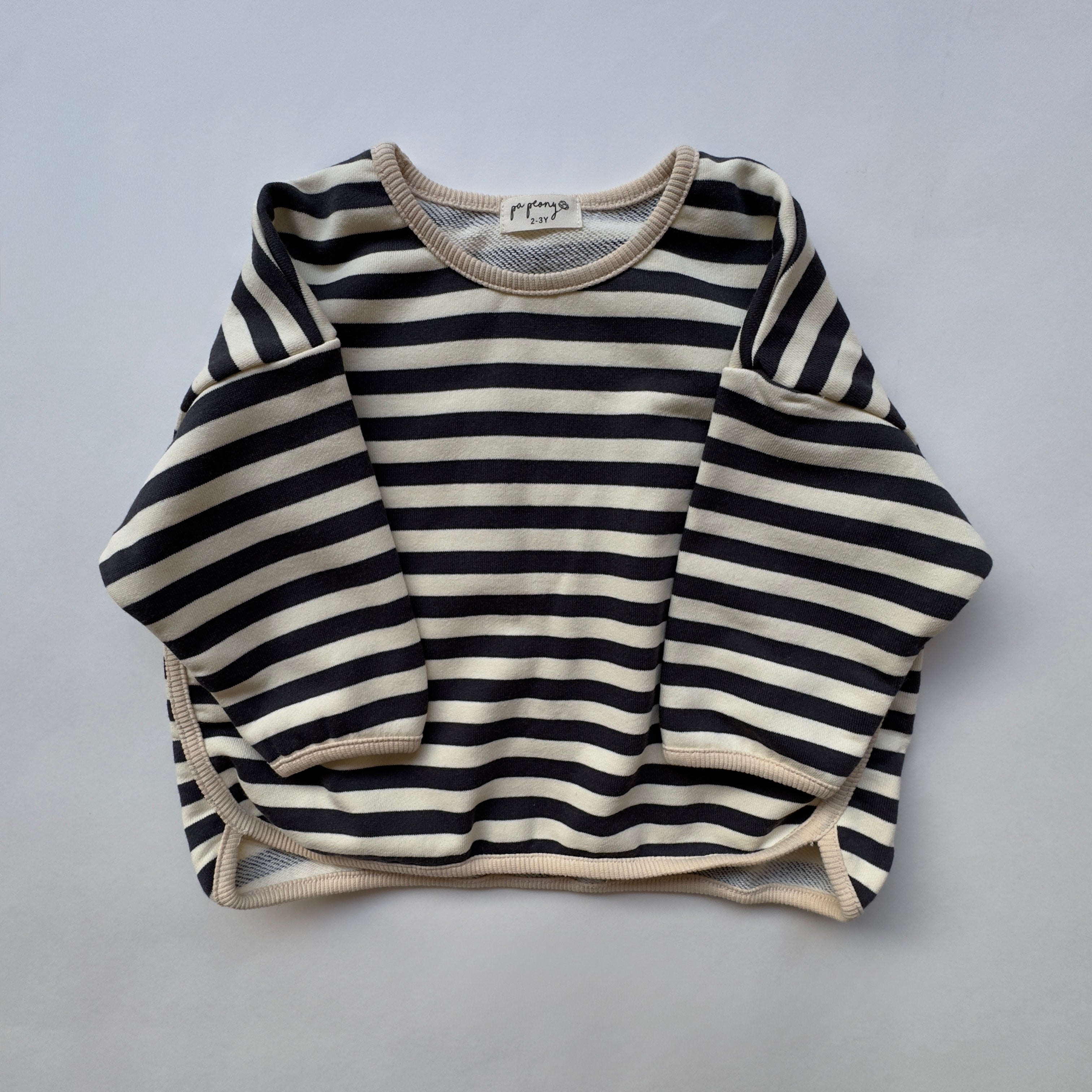 Striped sweatshirt "Nomi" - PaPeony