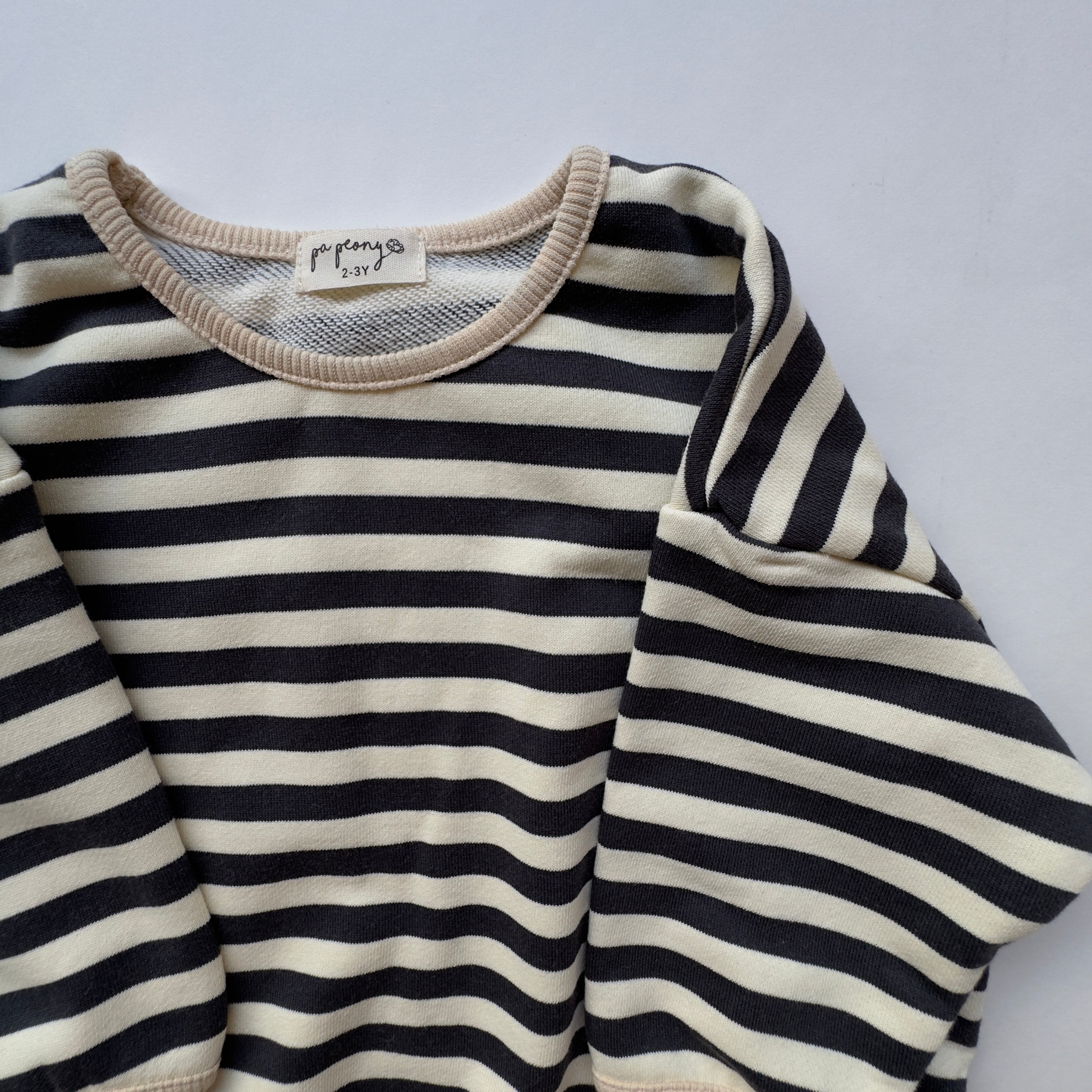 Striped sweatshirt "Nomi" - PaPeony