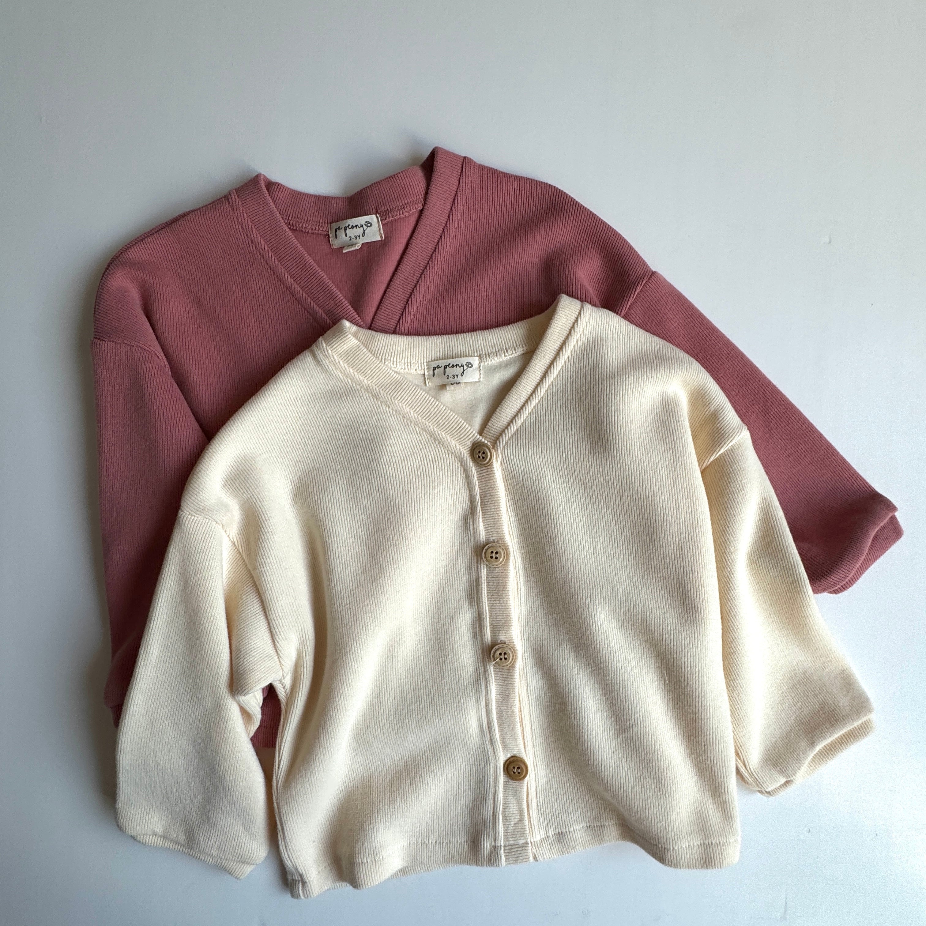 Knit-fabric cardigan "Ella" - PaPeony