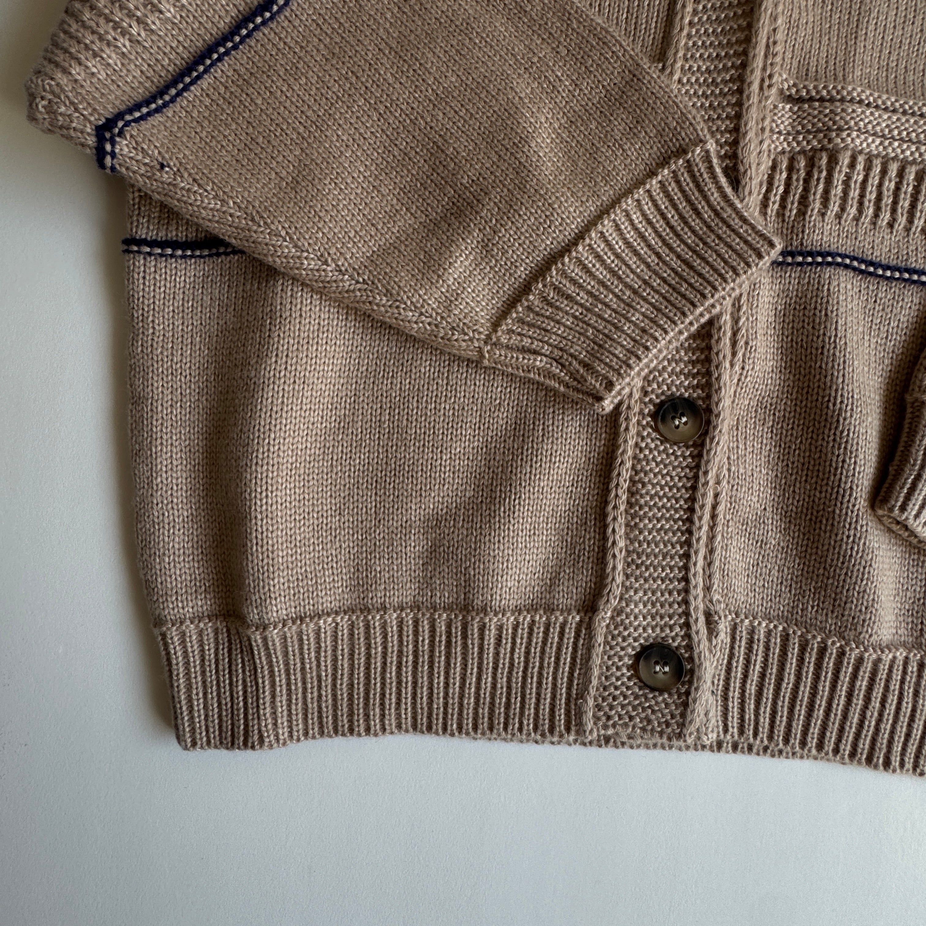 Warm knitted cardigan “Jesse” - PaPeony