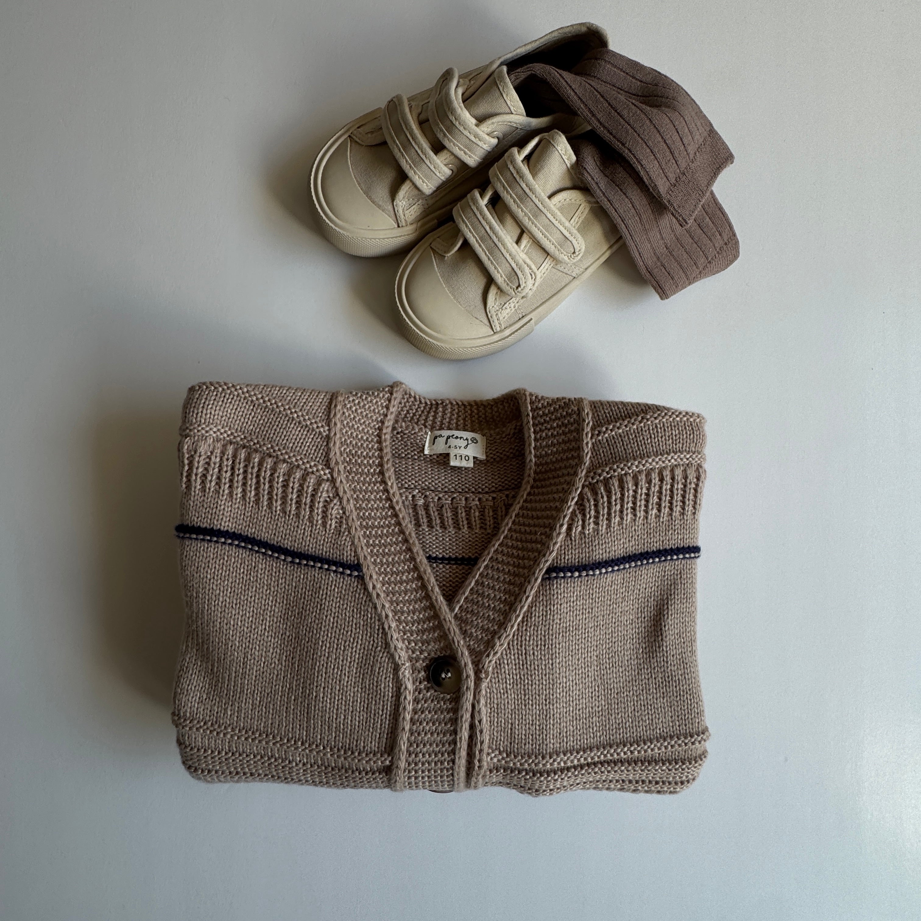 Warm knitted cardigan “Jesse” - PaPeony